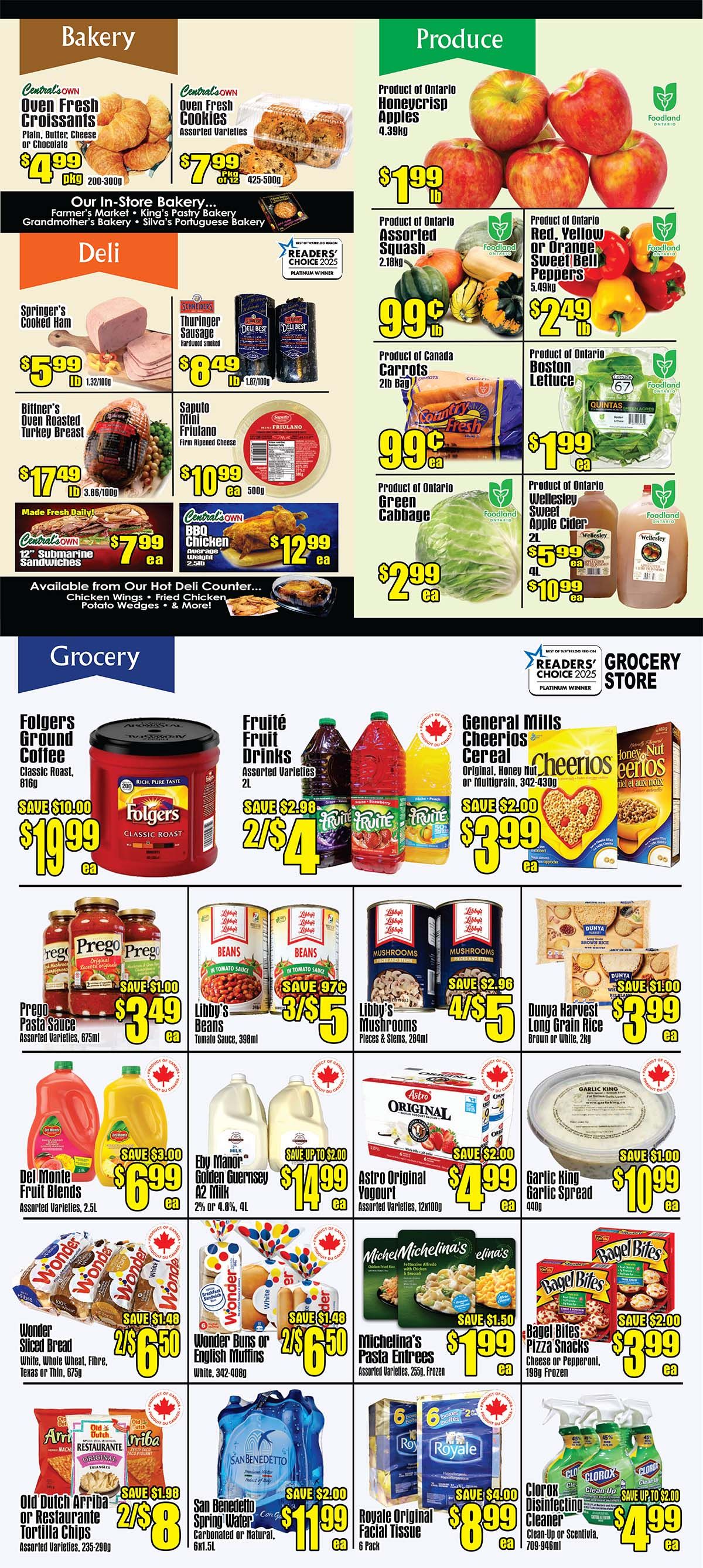 Central Fresh Market Flyer September 17 to 24