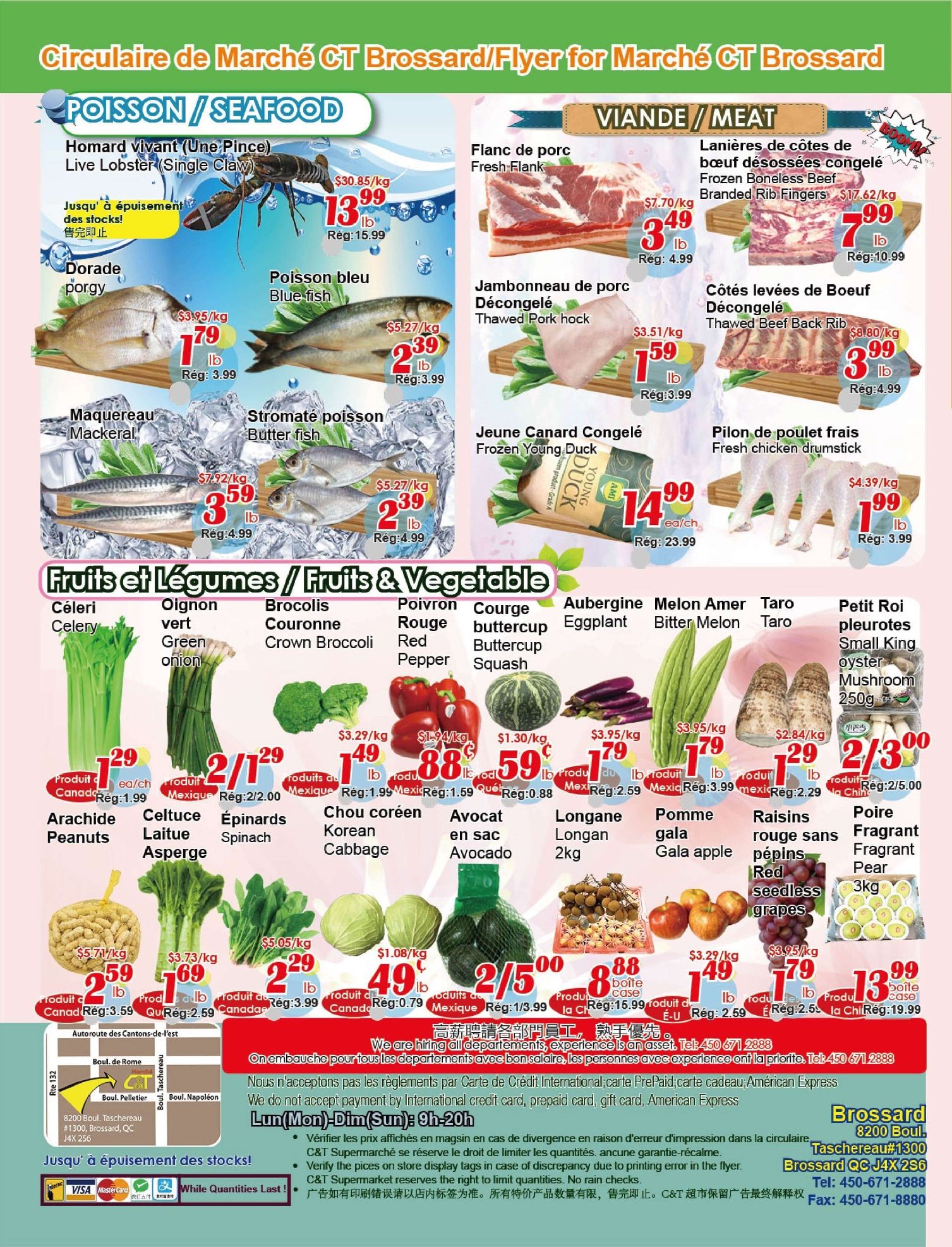 Marche C&T (Brossard) Flyer September 17 to 23