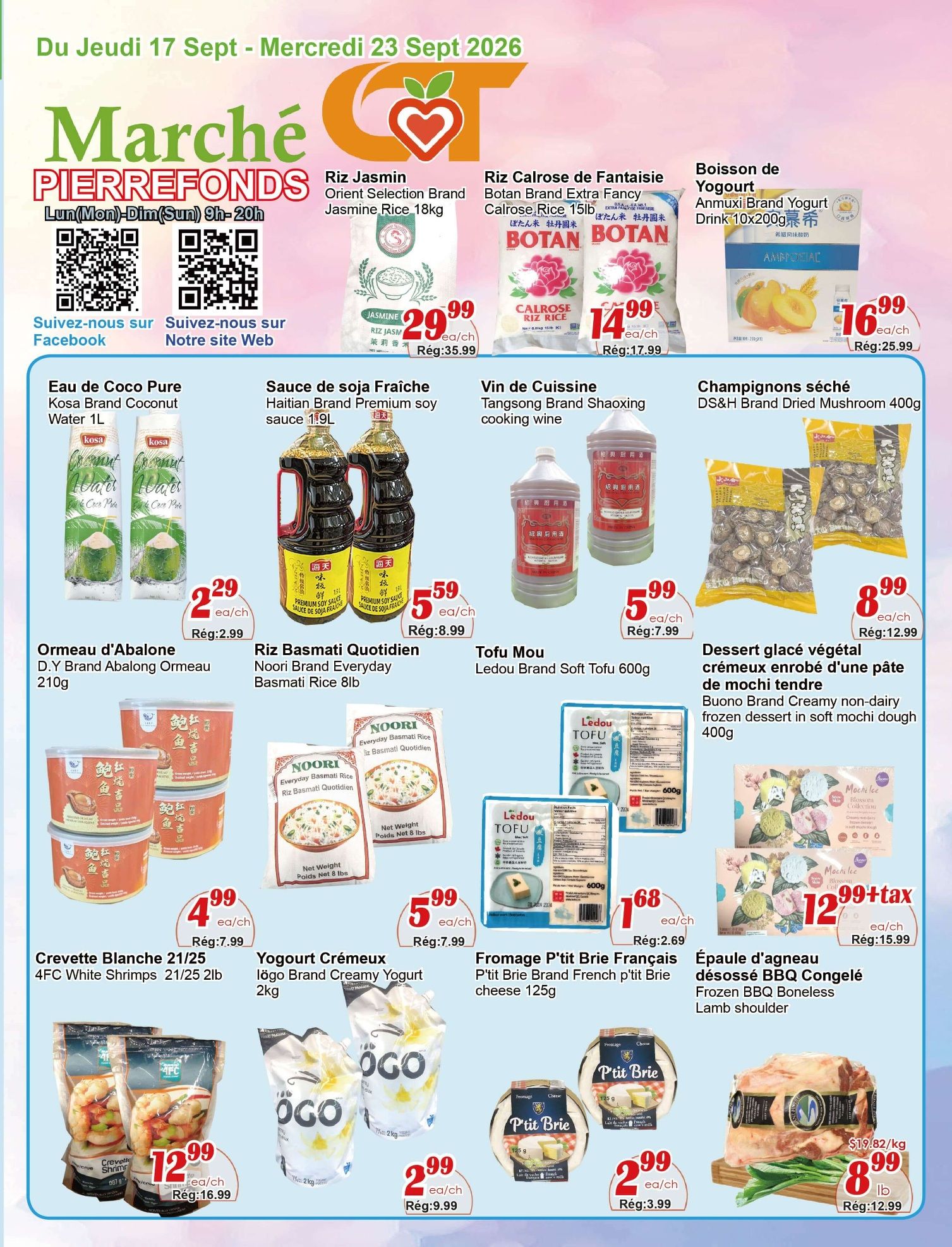 Marche C&T (Pierrefonds) Flyer September 17 to 23