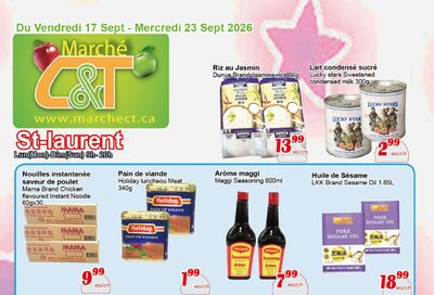 Marche C&T (St. Laurent) Flyer September 17 to 23
