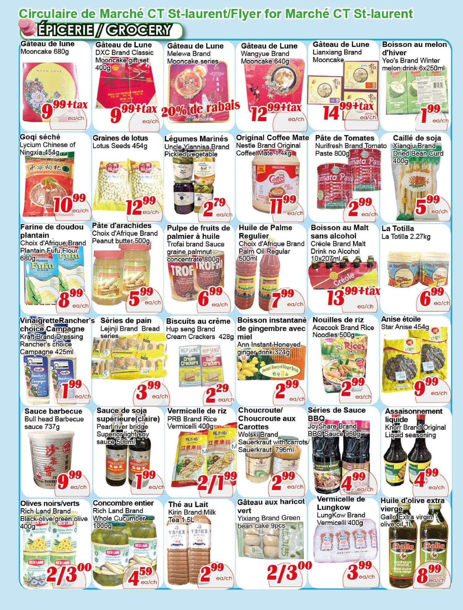 Marche C&T (St. Laurent) Flyer September 17 to 23