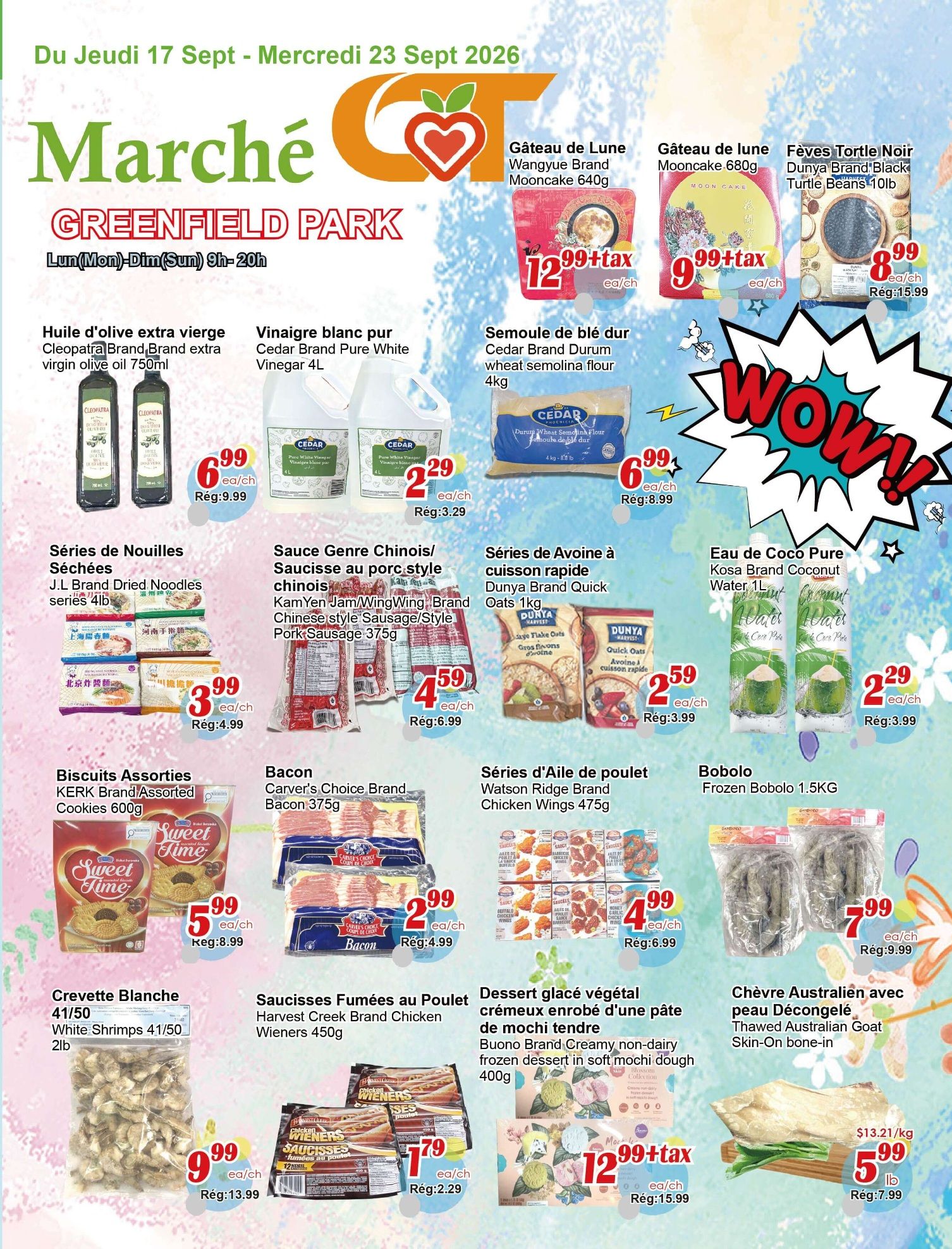 Marche C&T (Greenfield Park) Flyer September 17 to 23
