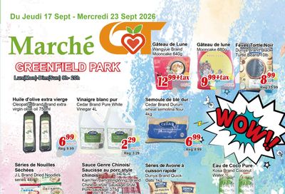 Marche C&T (Greenfield Park) Flyer September 17 to 23