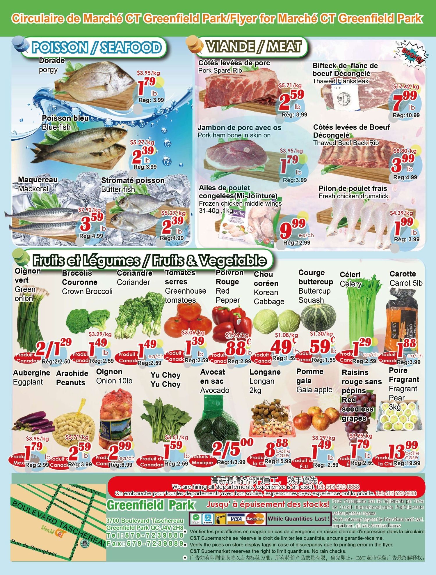 Marche C&T (Greenfield Park) Flyer September 17 to 23
