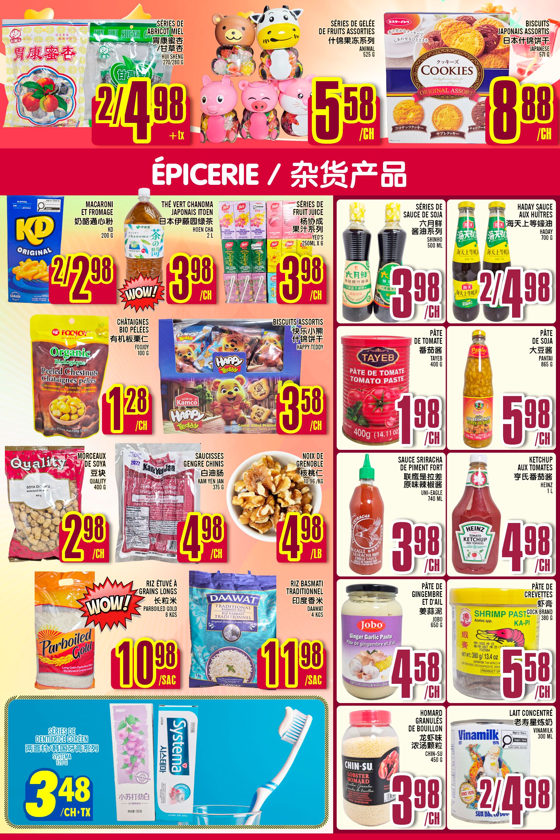 Marche Lian Tai Flyer September 17 to 23