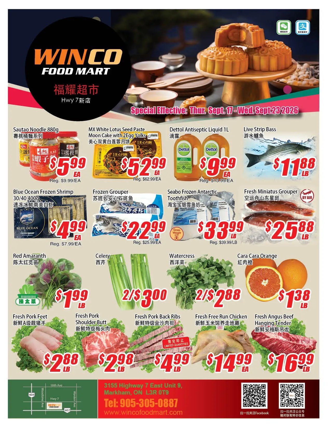 WinCo Food Mart (HWY 7) Flyer September 17 to 23