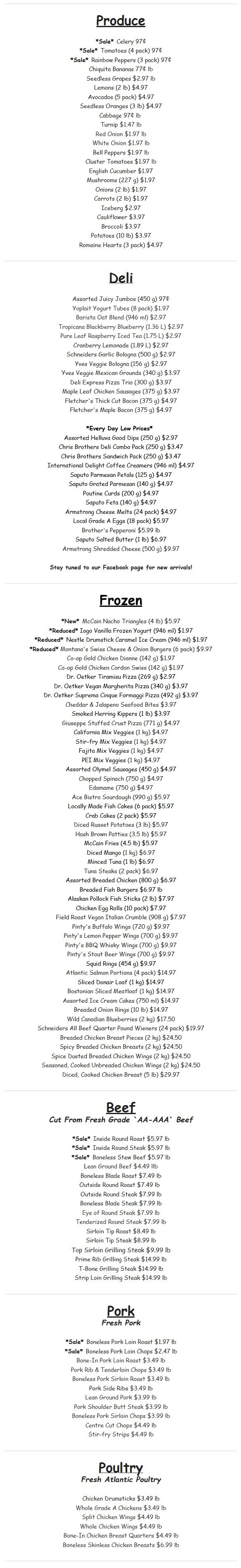 Gateway Meat Market Flyer September 17 to 23