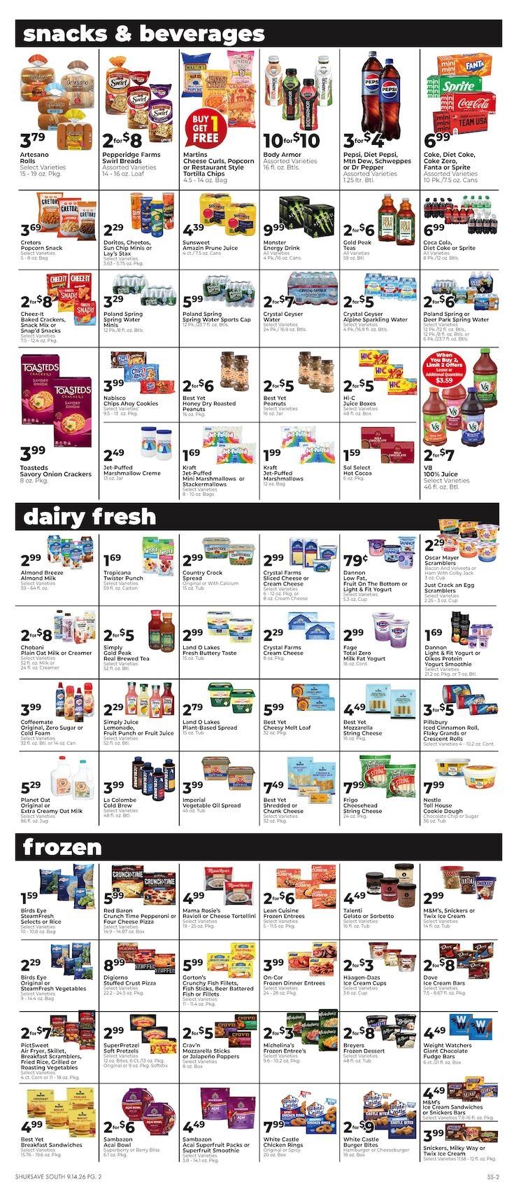 Freed's Market Weekly Ad September 17 - 23, 2026