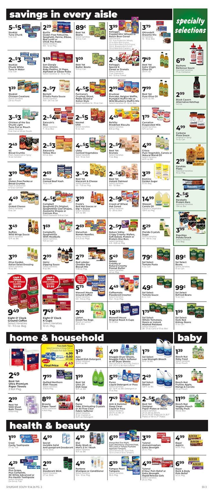 Freed's Market Weekly Ad September 17 - 23, 2026