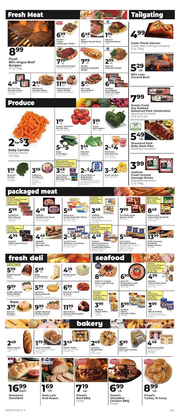 Freed's Market Weekly Ad September 17 - 23, 2026