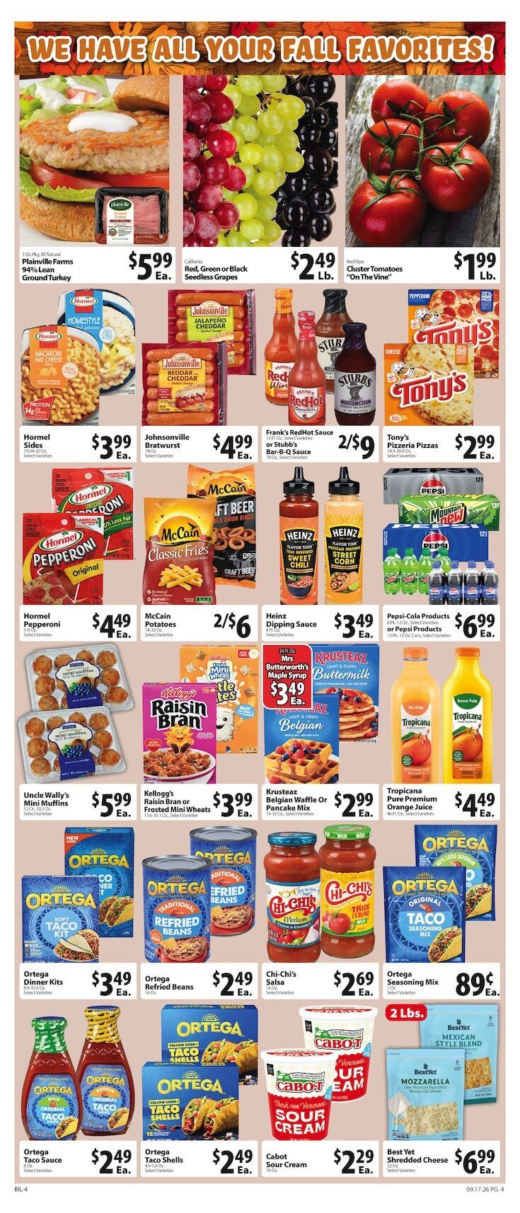 Tom's Riverside Weekly Ad September 17 - 23, 2026