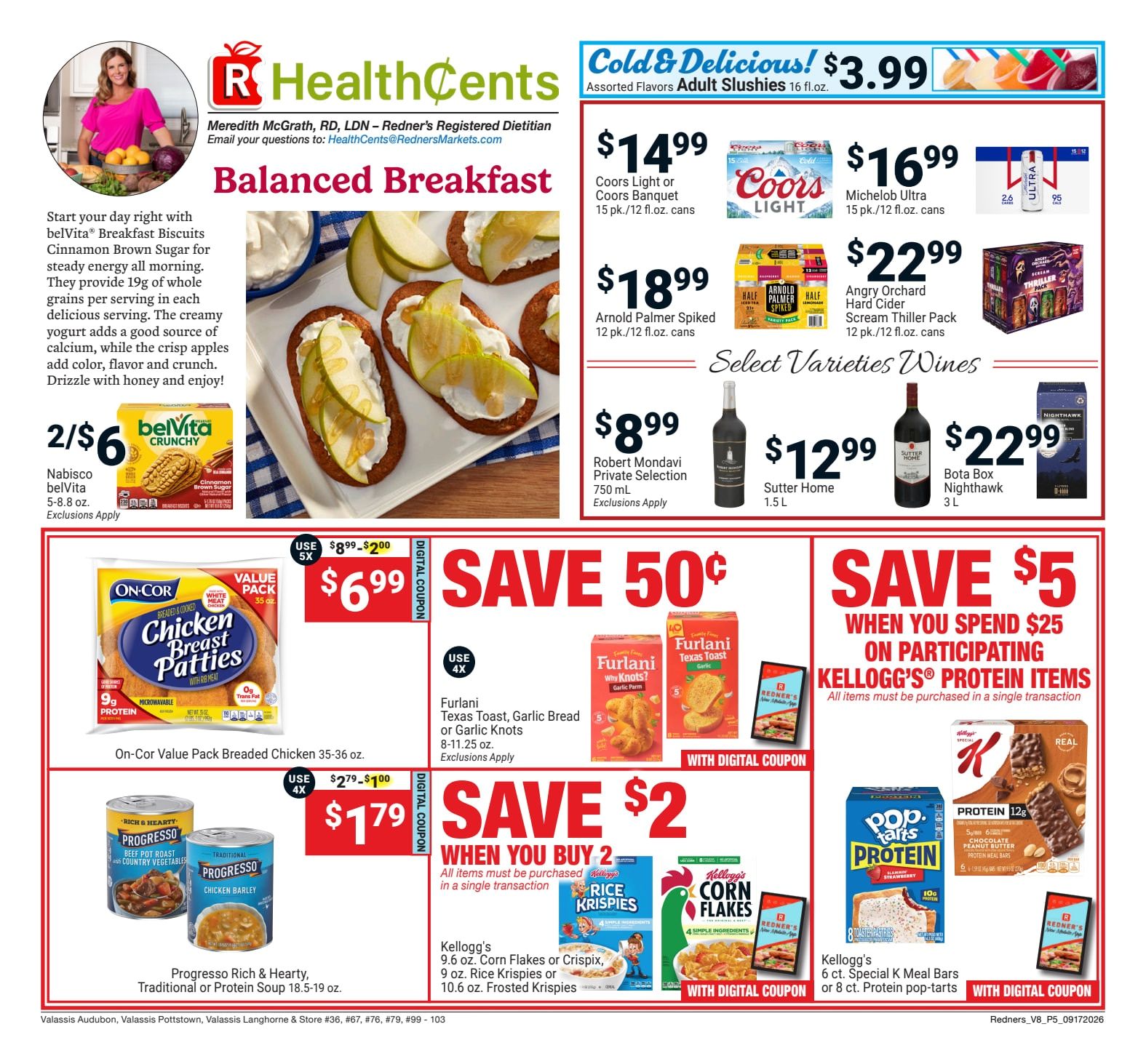 Redner's Markets (Audubon and other locations, PA) Weekly Ad September 17 - 23, 2026