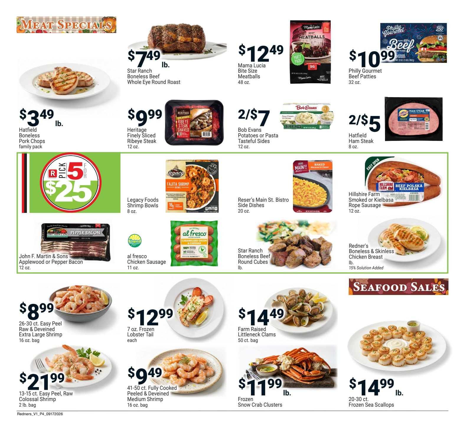 Redner's Markets (Douglassville and other locations, PA) Weekly Ad September 17 - 23, 2026