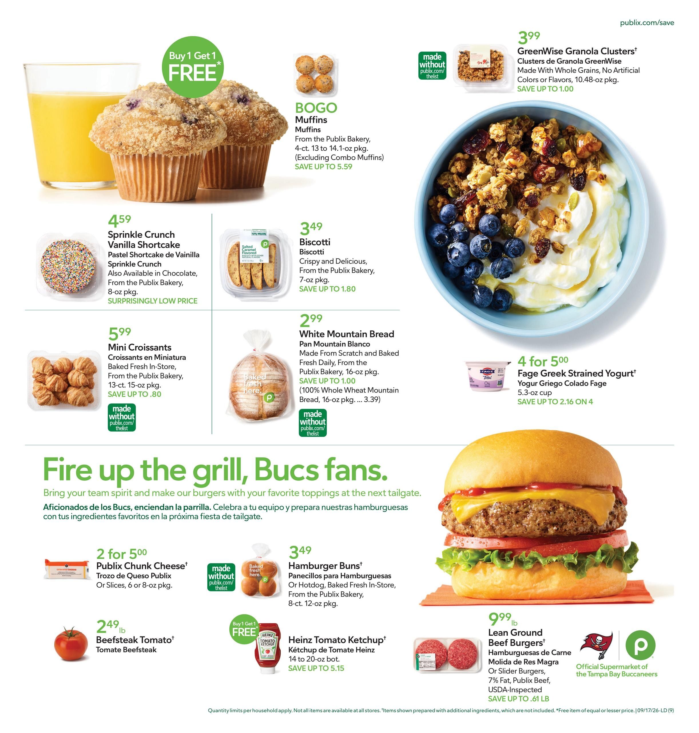 Publix (Cape Coral Area, FL) Anuncio Semanal Español Weekly Ad September 17 - 23, 2026