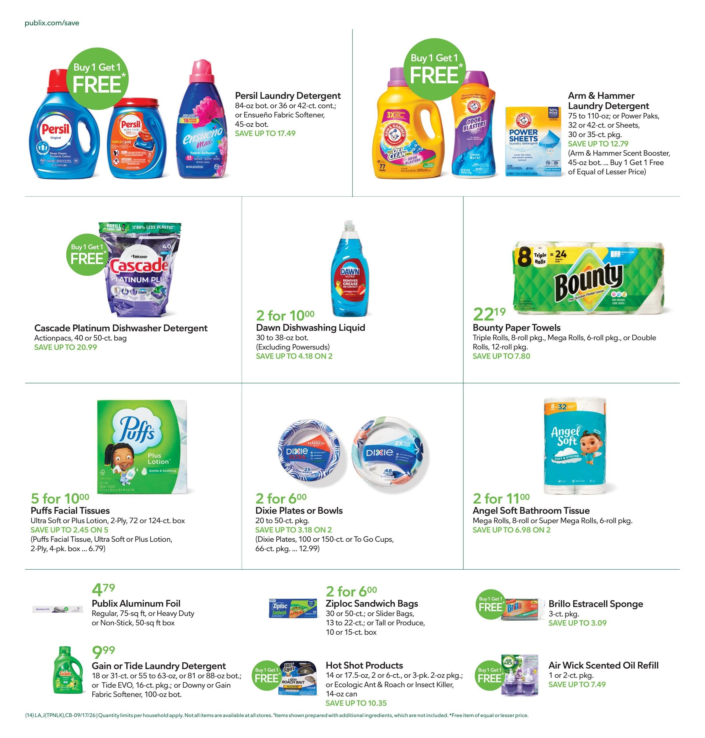 Publix (Cape Coral Area, FL) Weekly Ad September 17 - 23, 2026