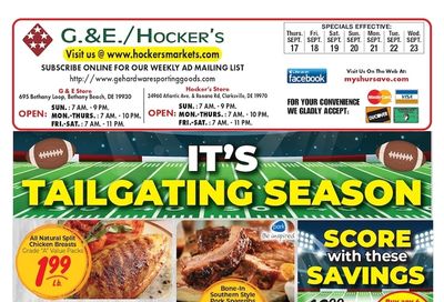 Hocker's Markets Weekly Ad September 17 - 23, 2026