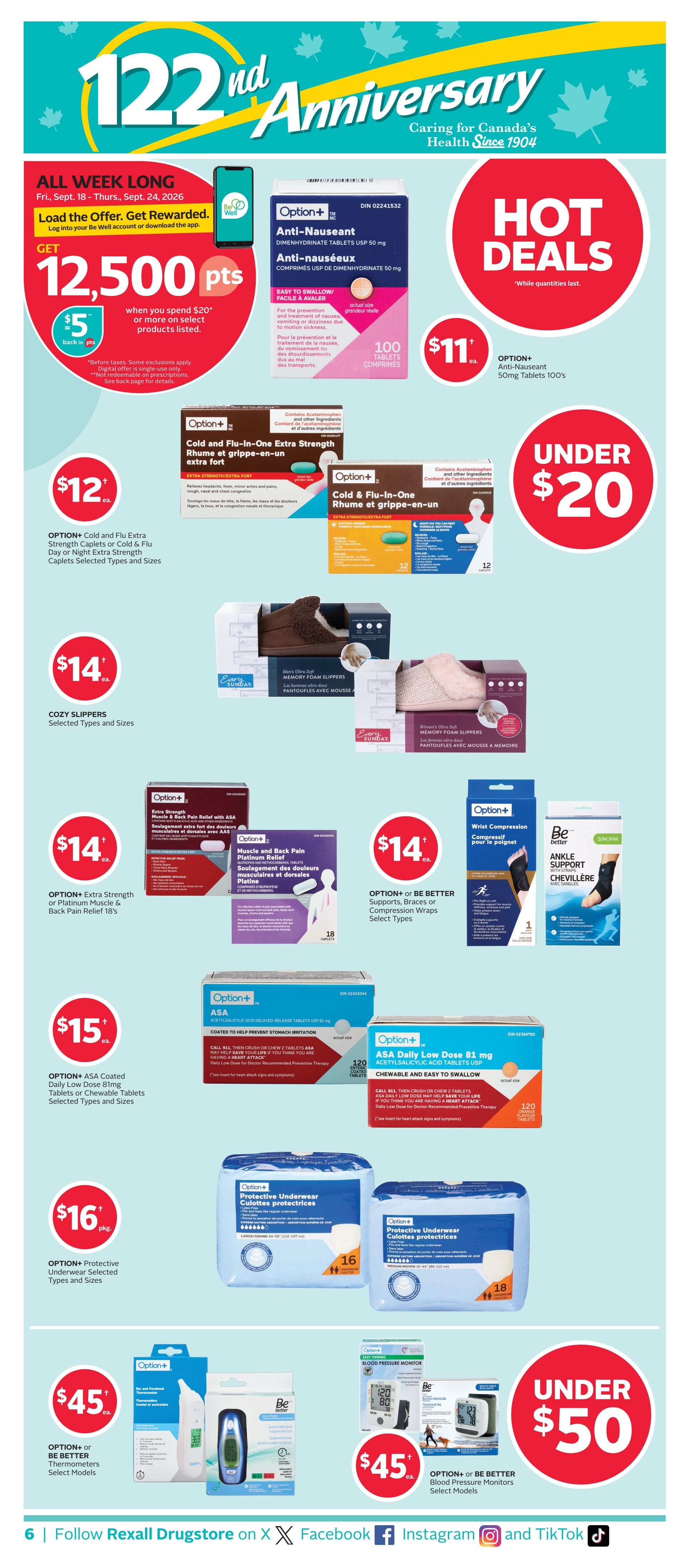 Rexall (MB) Flyer September 18 to 24