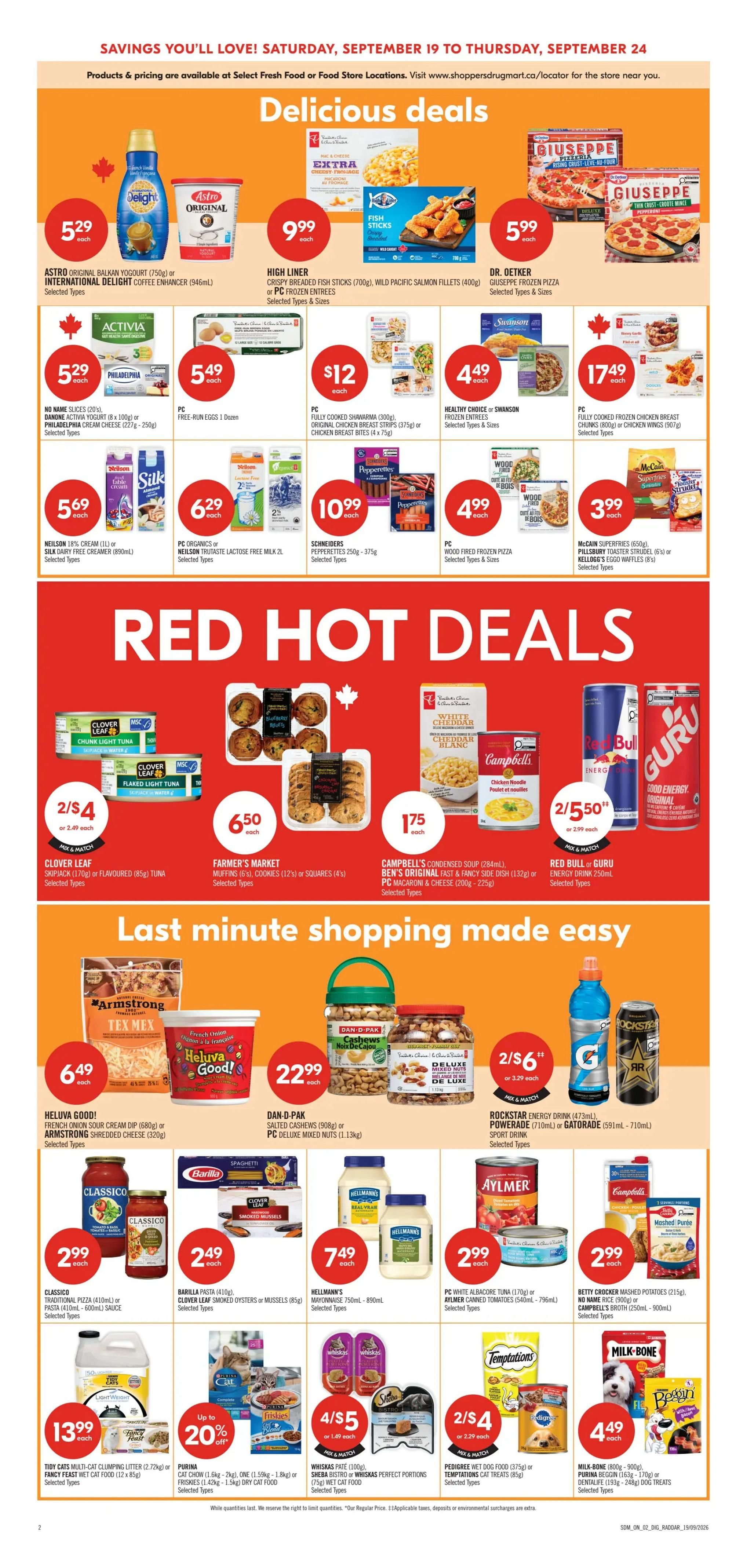 Shoppers Drug Mart (ON) Flyer September 19 to 24