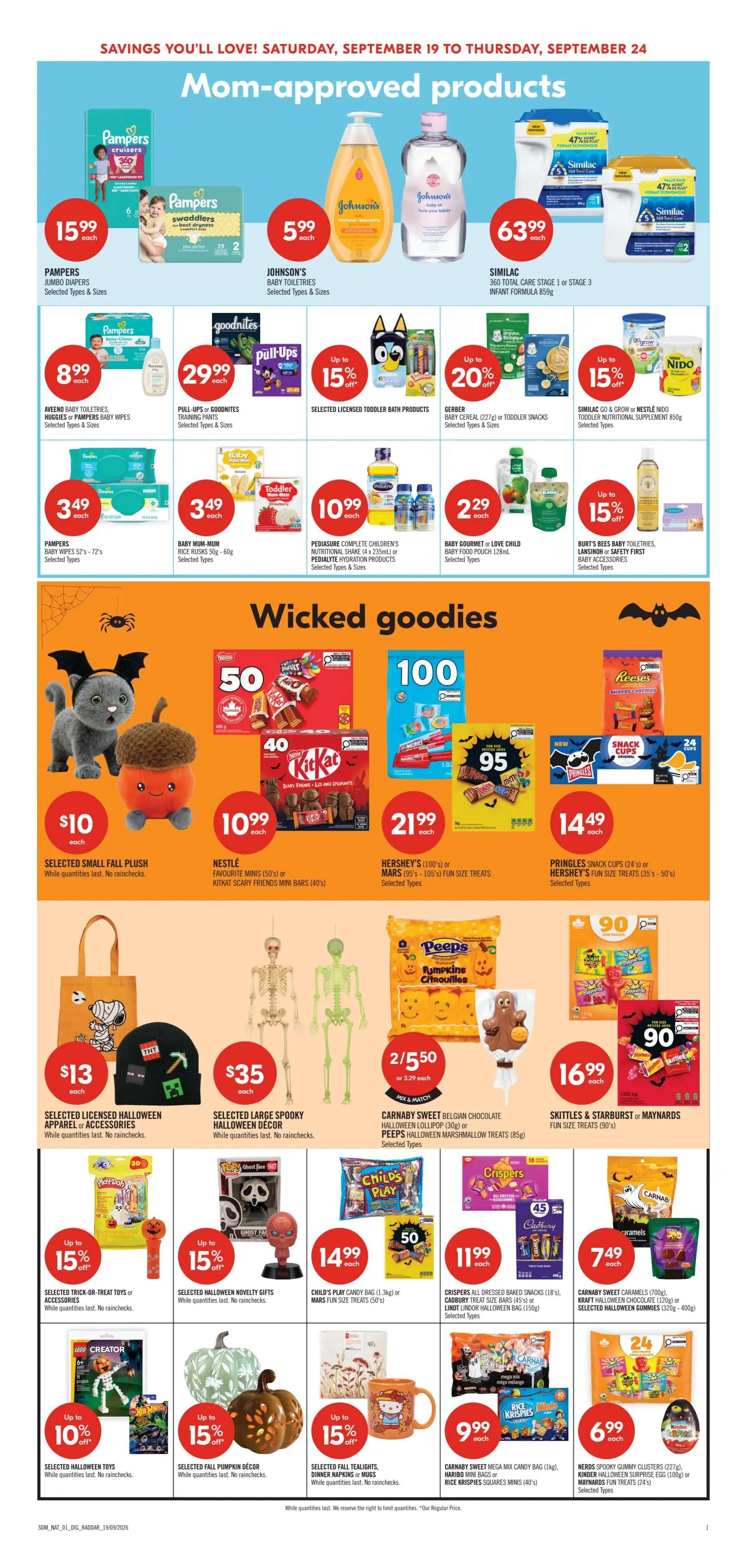 Shoppers Drug Mart (Atlantic) Flyer September 19 to 24