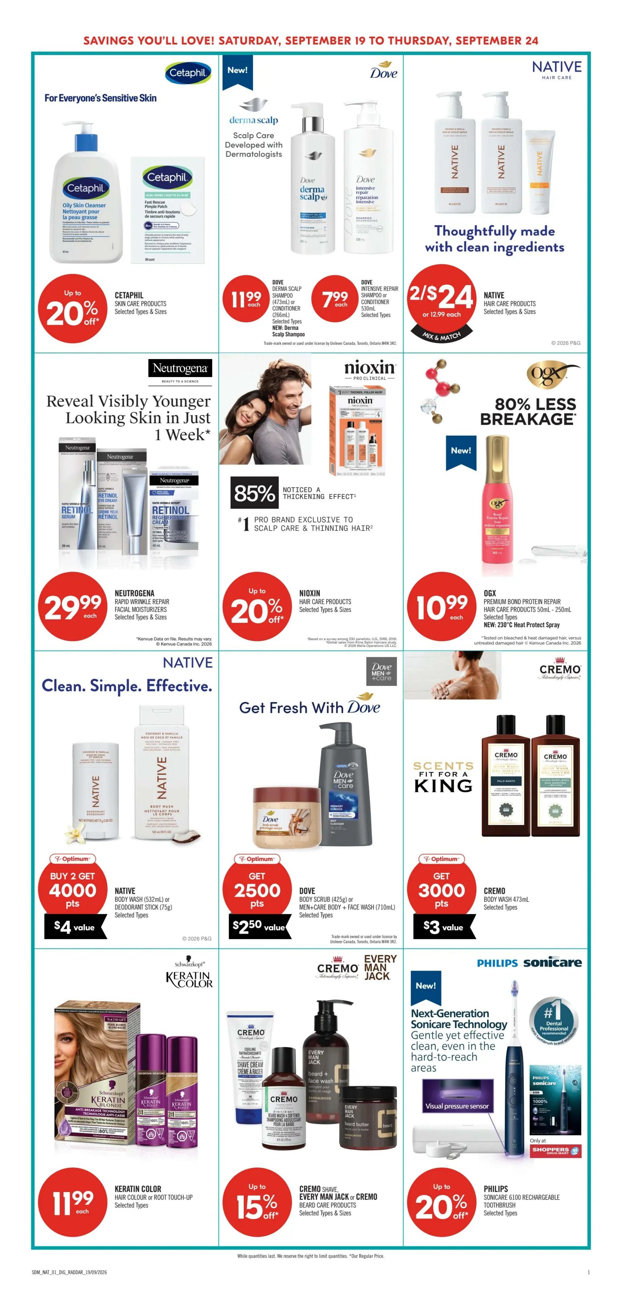 Shoppers Drug Mart (Atlantic) Flyer September 19 to 24