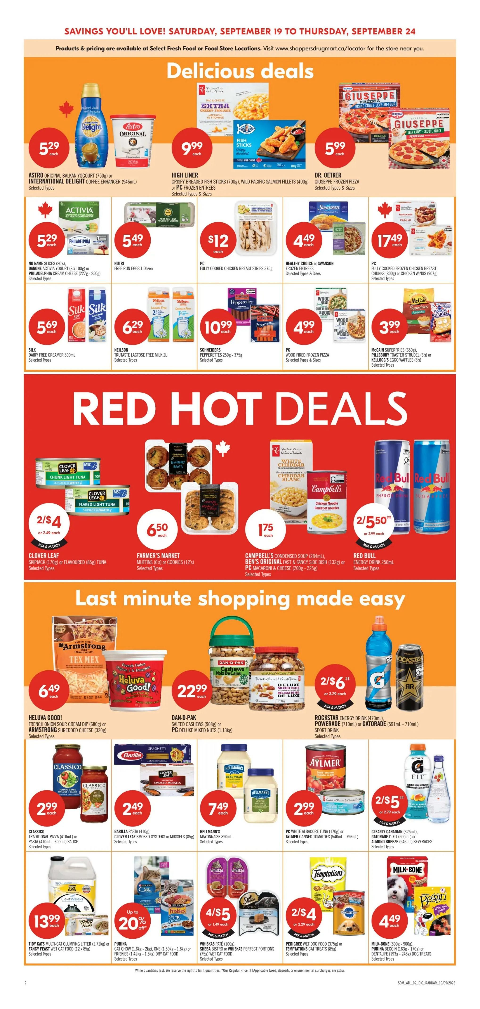 Shoppers Drug Mart (Atlantic) Flyer September 19 to 24