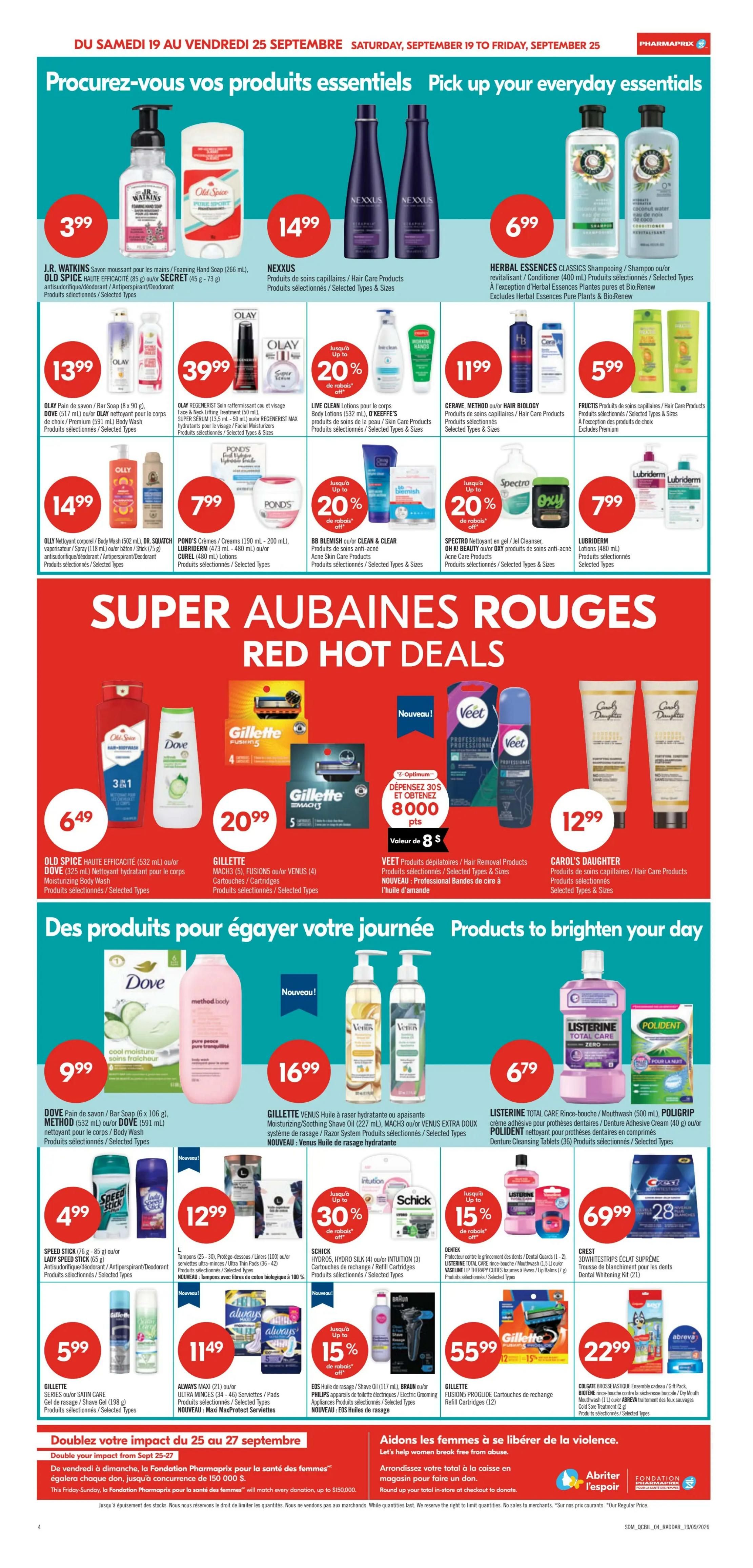 Pharmaprix Flyer September 19 to 24