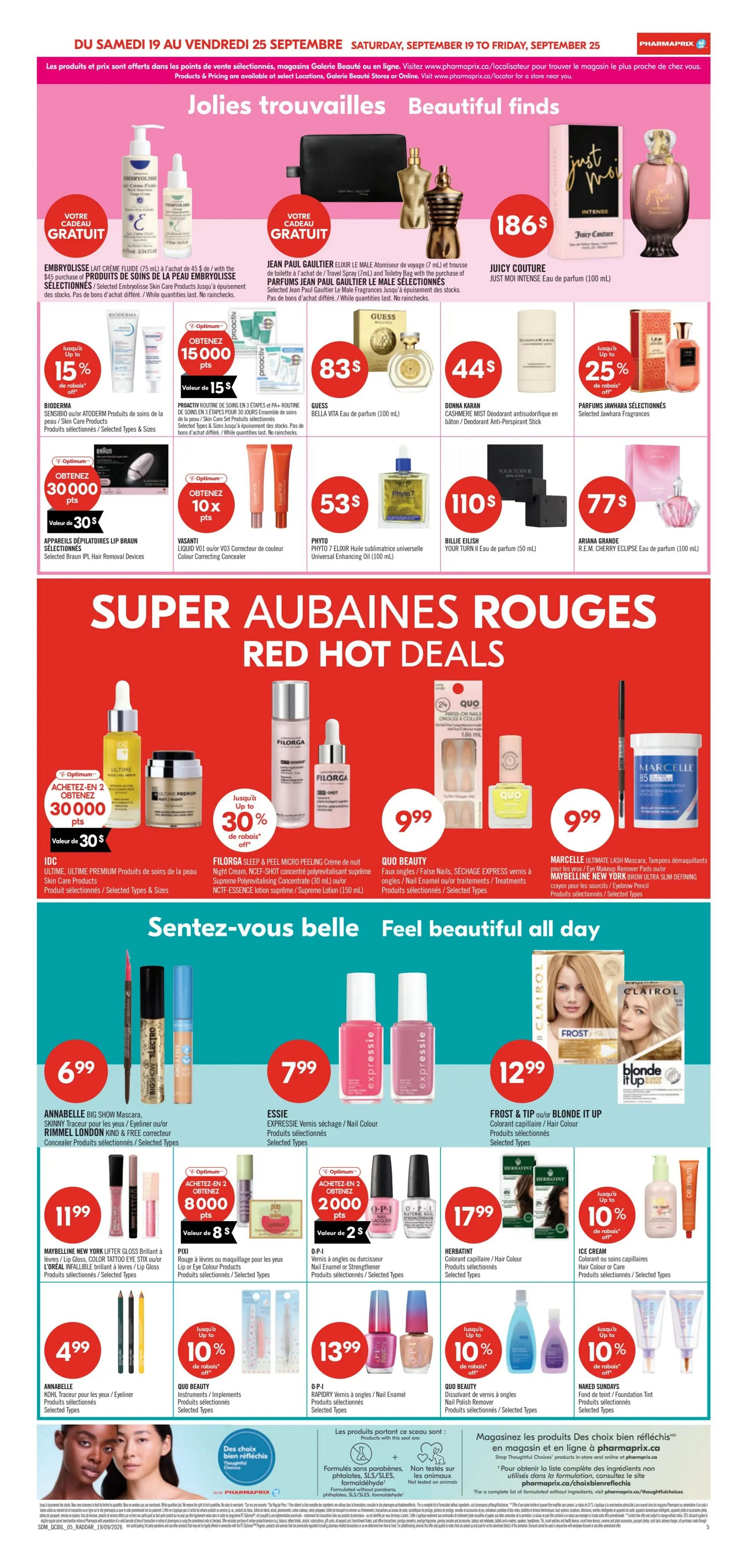 Pharmaprix Flyer September 19 to 24