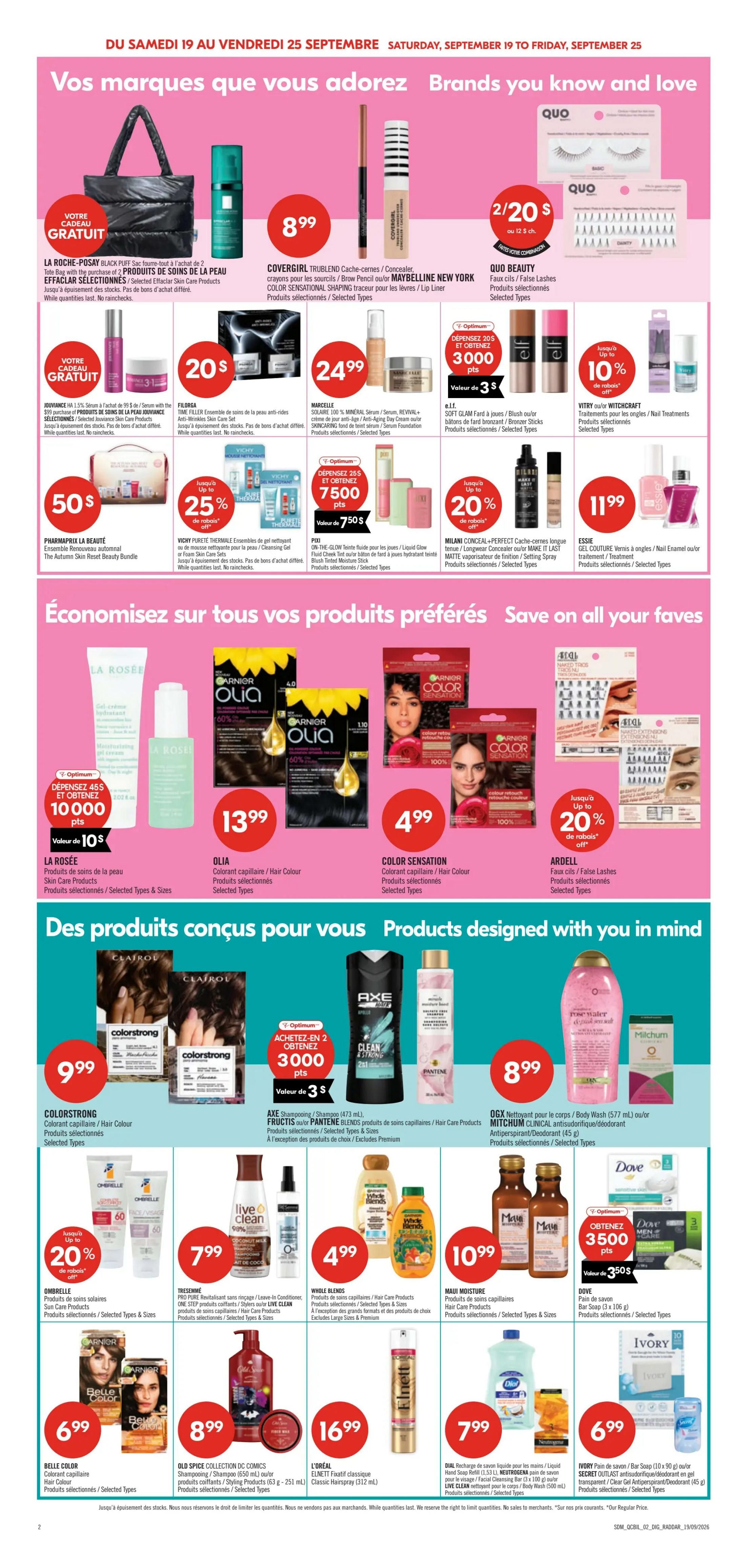 Pharmaprix Flyer September 19 to 24