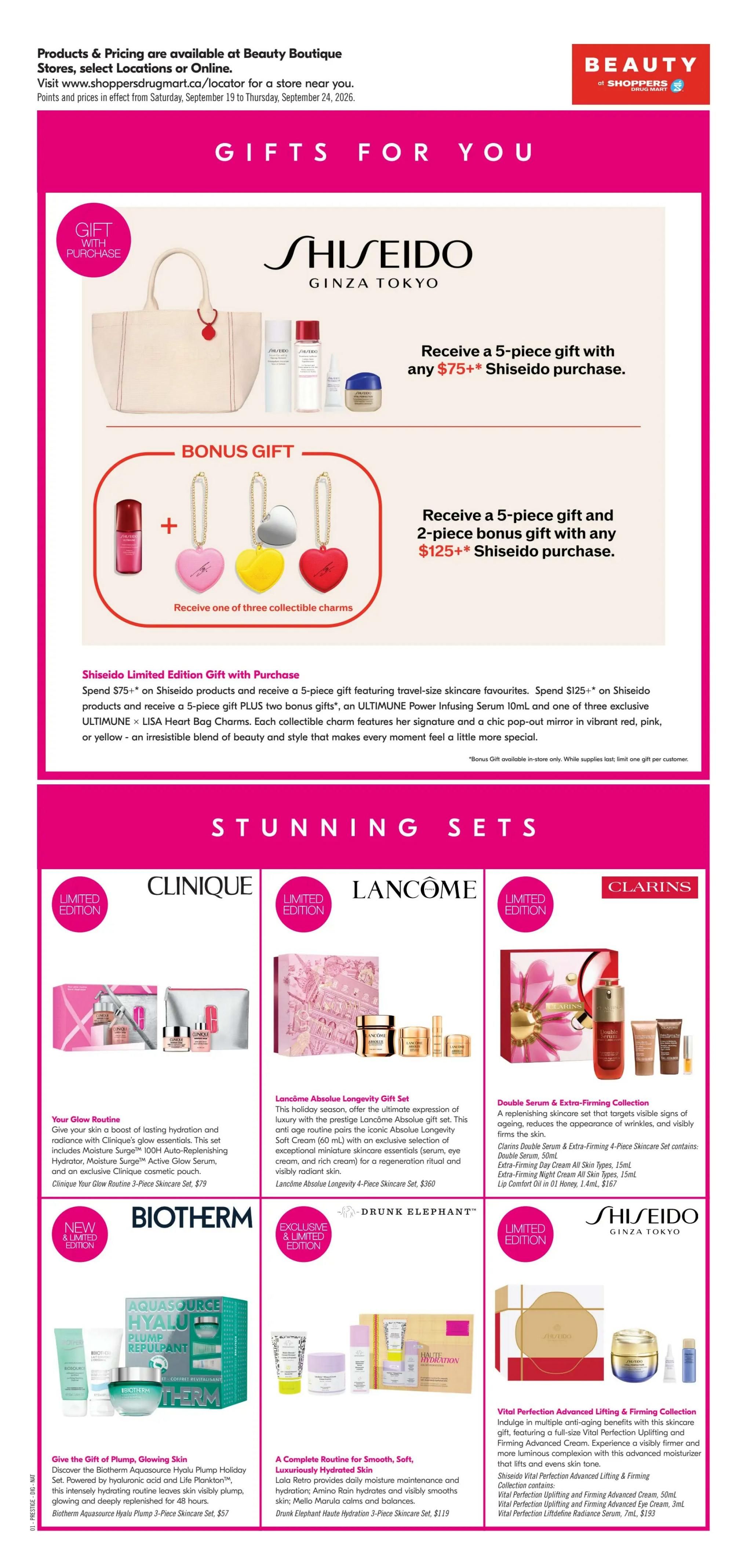 Shoppers Drug Mart (West) Flyer September 19 to 24 