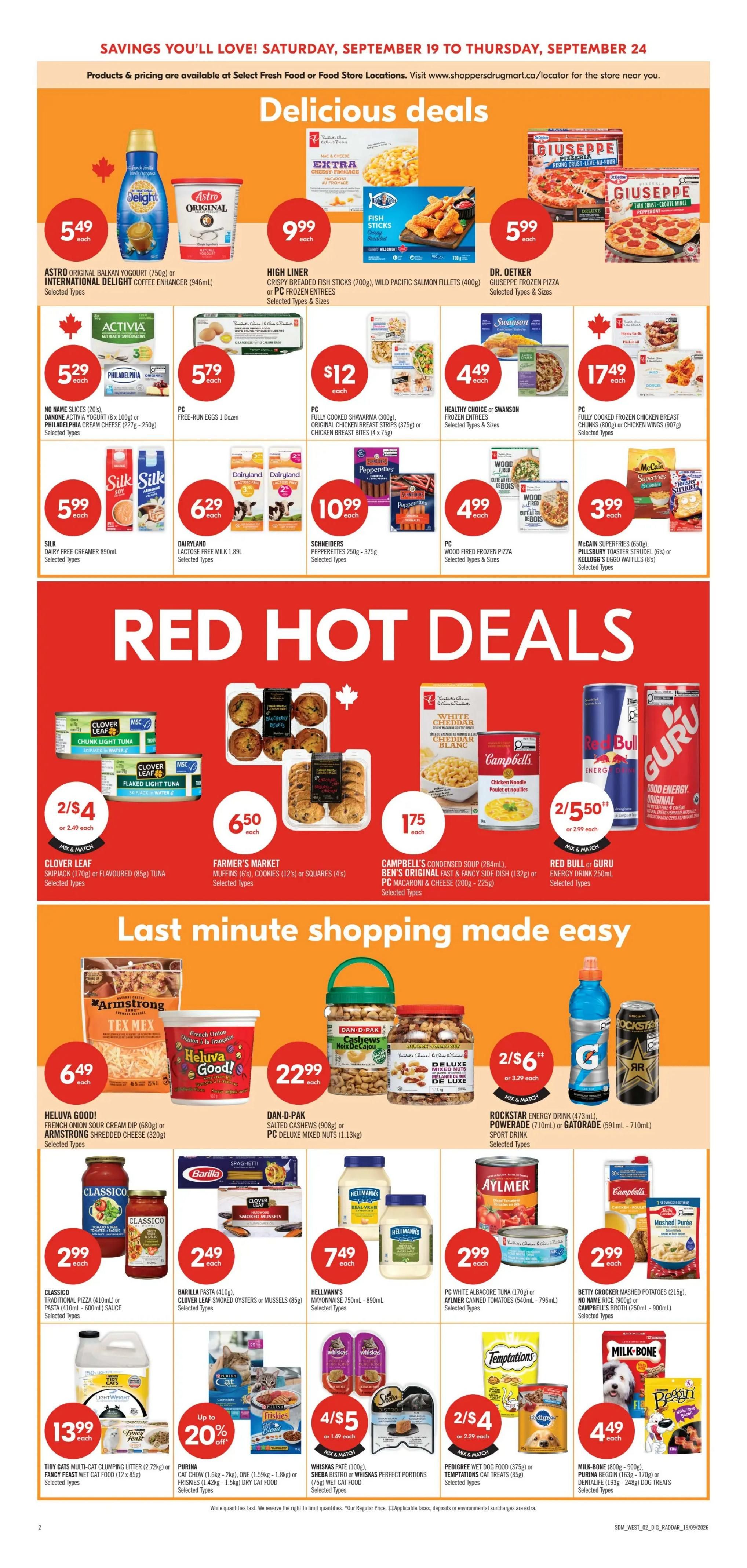 Shoppers Drug Mart (West) Flyer September 19 to 24 