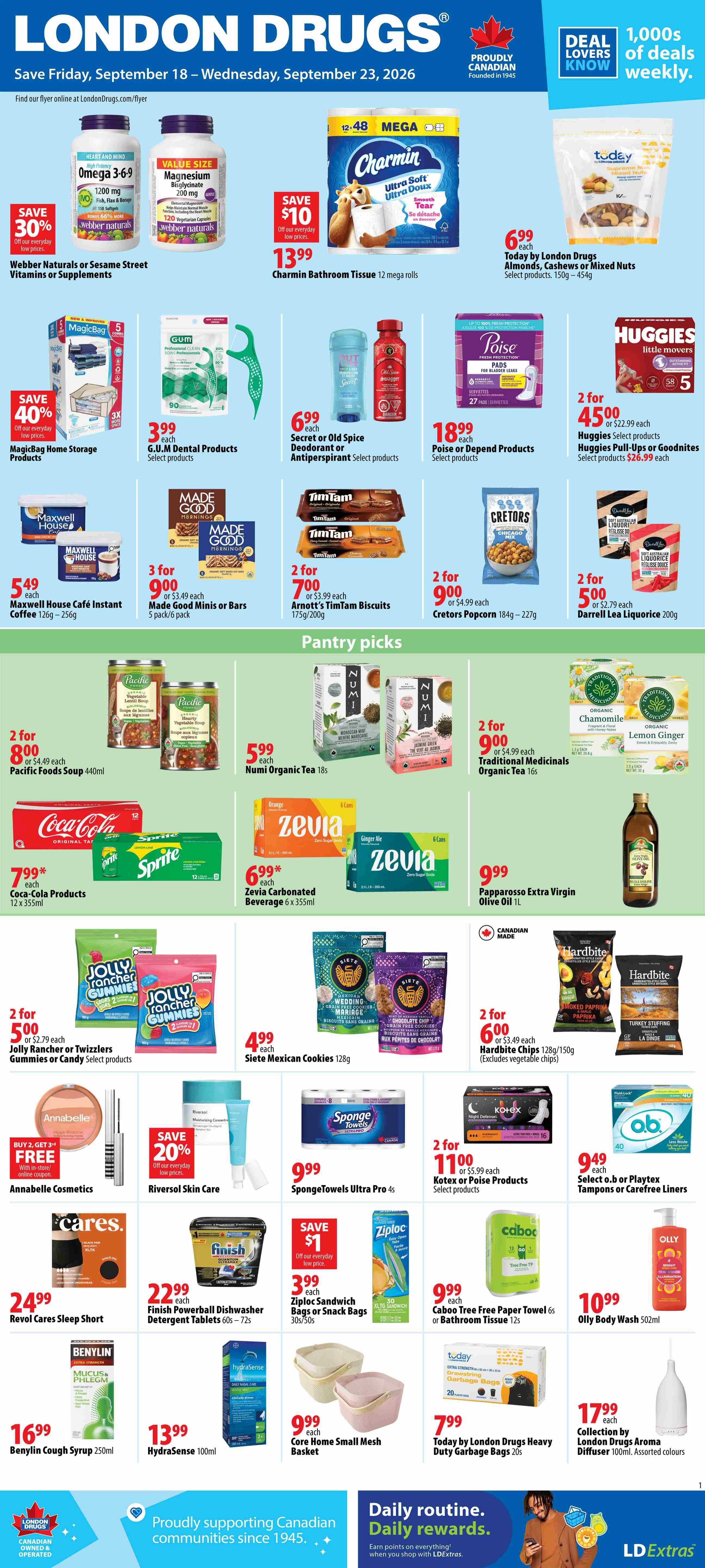 London Drugs Weekly Flyer September 18 to 23