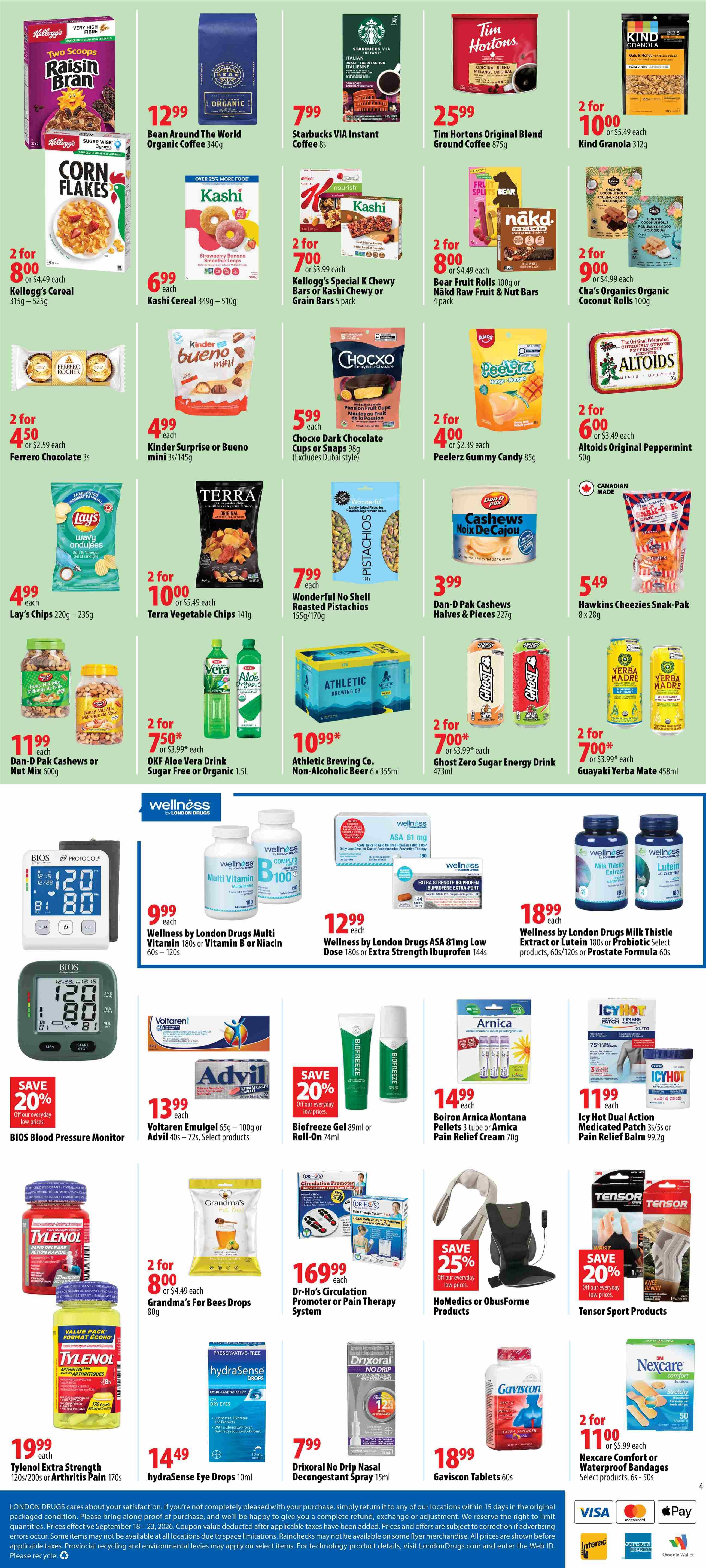 London Drugs Weekly Flyer September 18 to 23