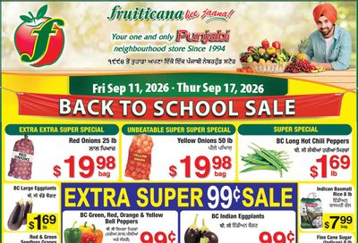 Fruiticana (Chestermere) Flyer September 11 to 17