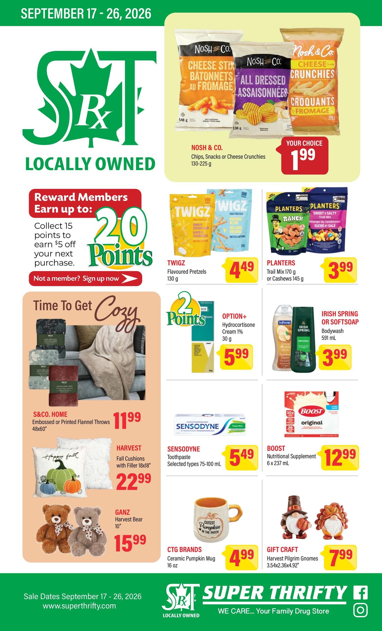 Super Thrifty Flyer September 17 to 26