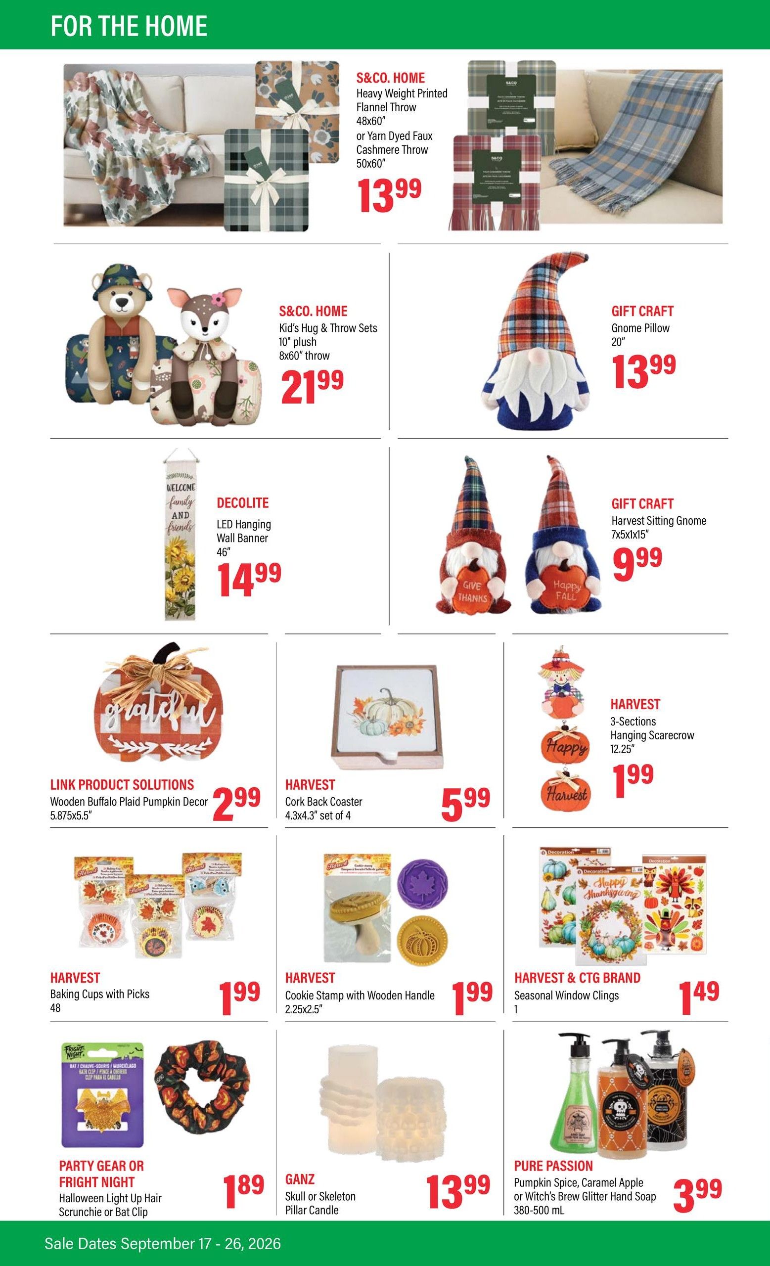 Super Thrifty Flyer September 17 to 26