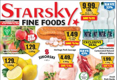 Starsky Foods Flyer September 17 to 23