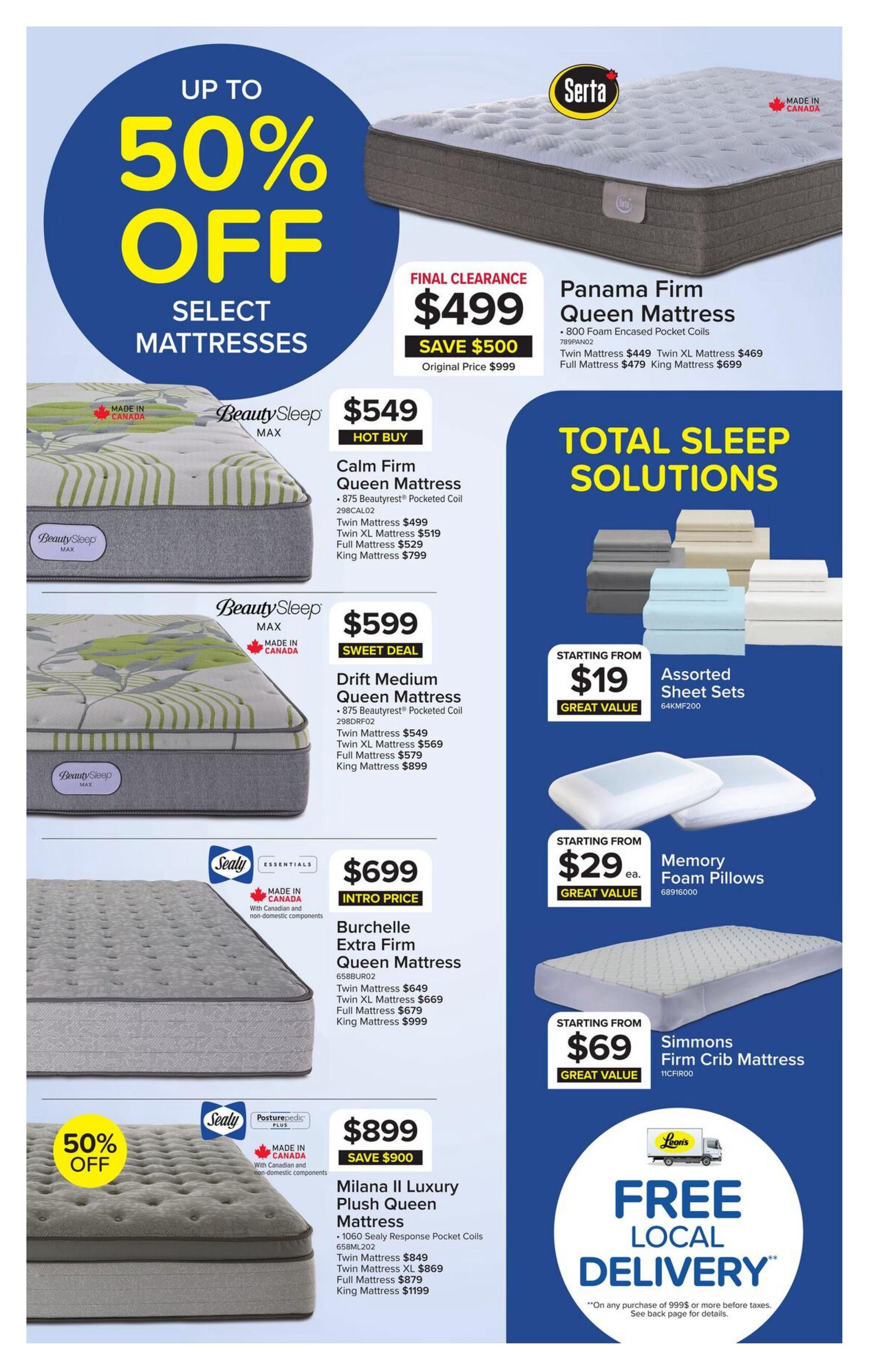 Leon’s Flyer September 17 to October 7