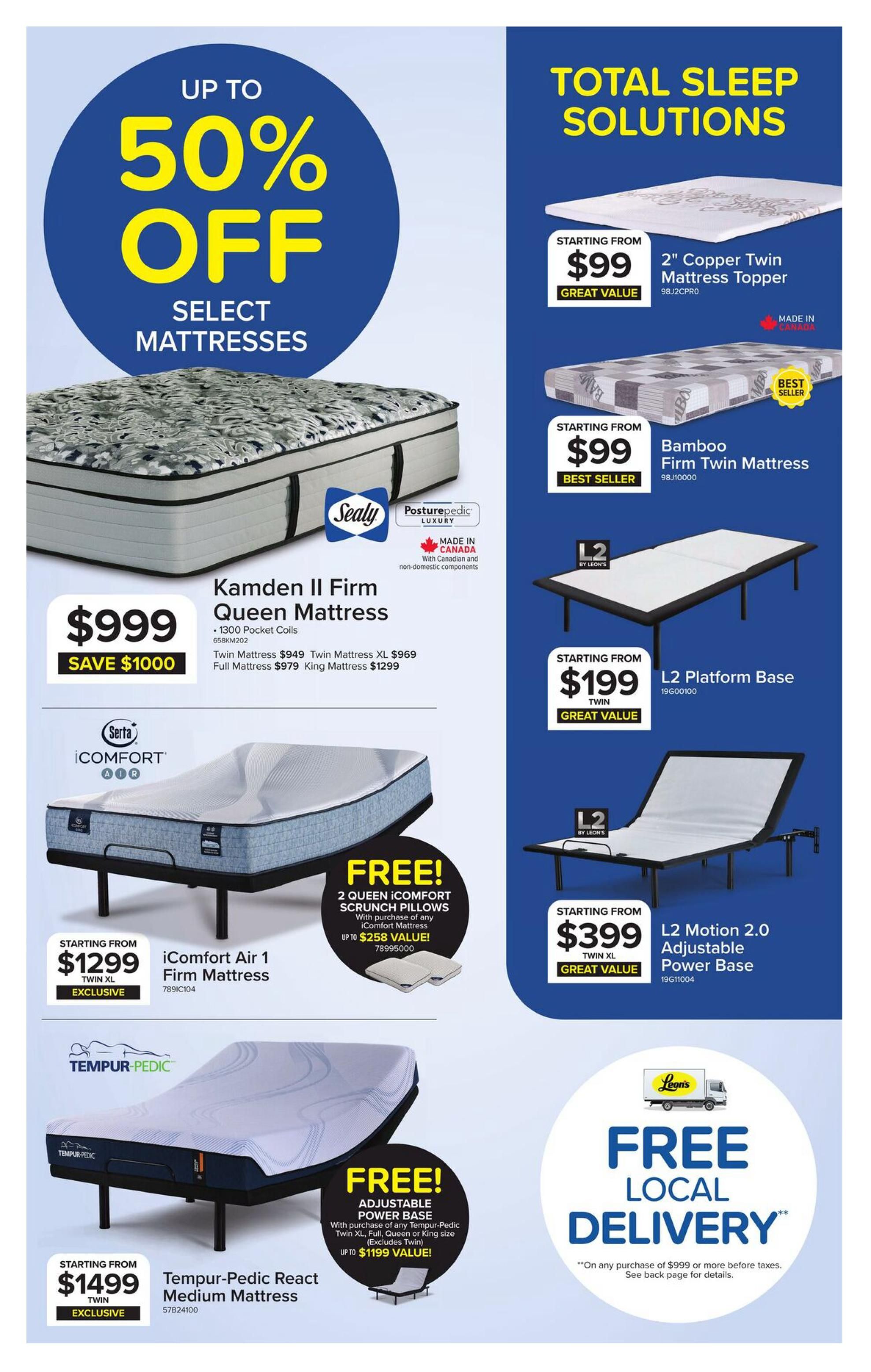 Leon’s Flyer September 17 to October 7