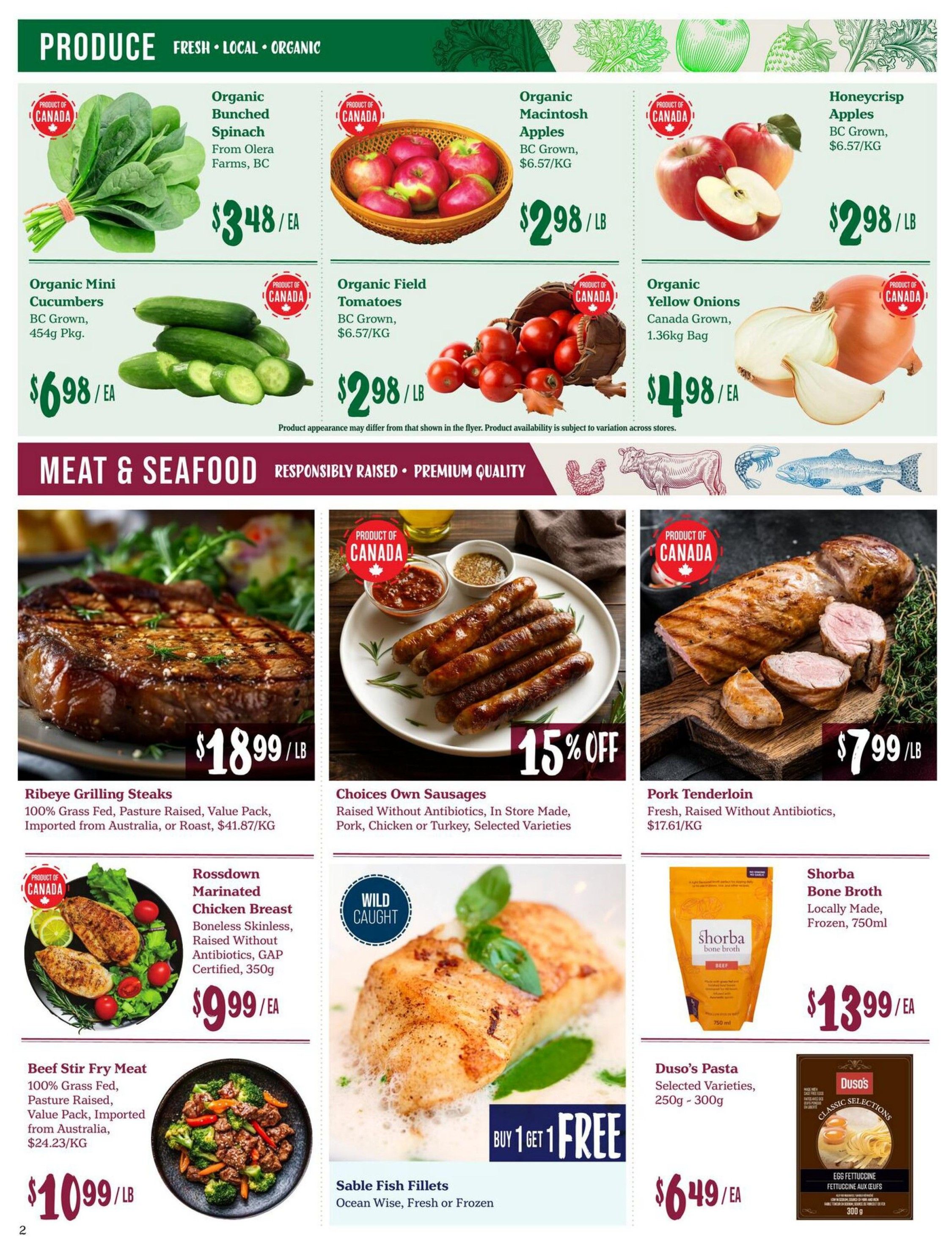 Choices Market Flyer September 17 to 23