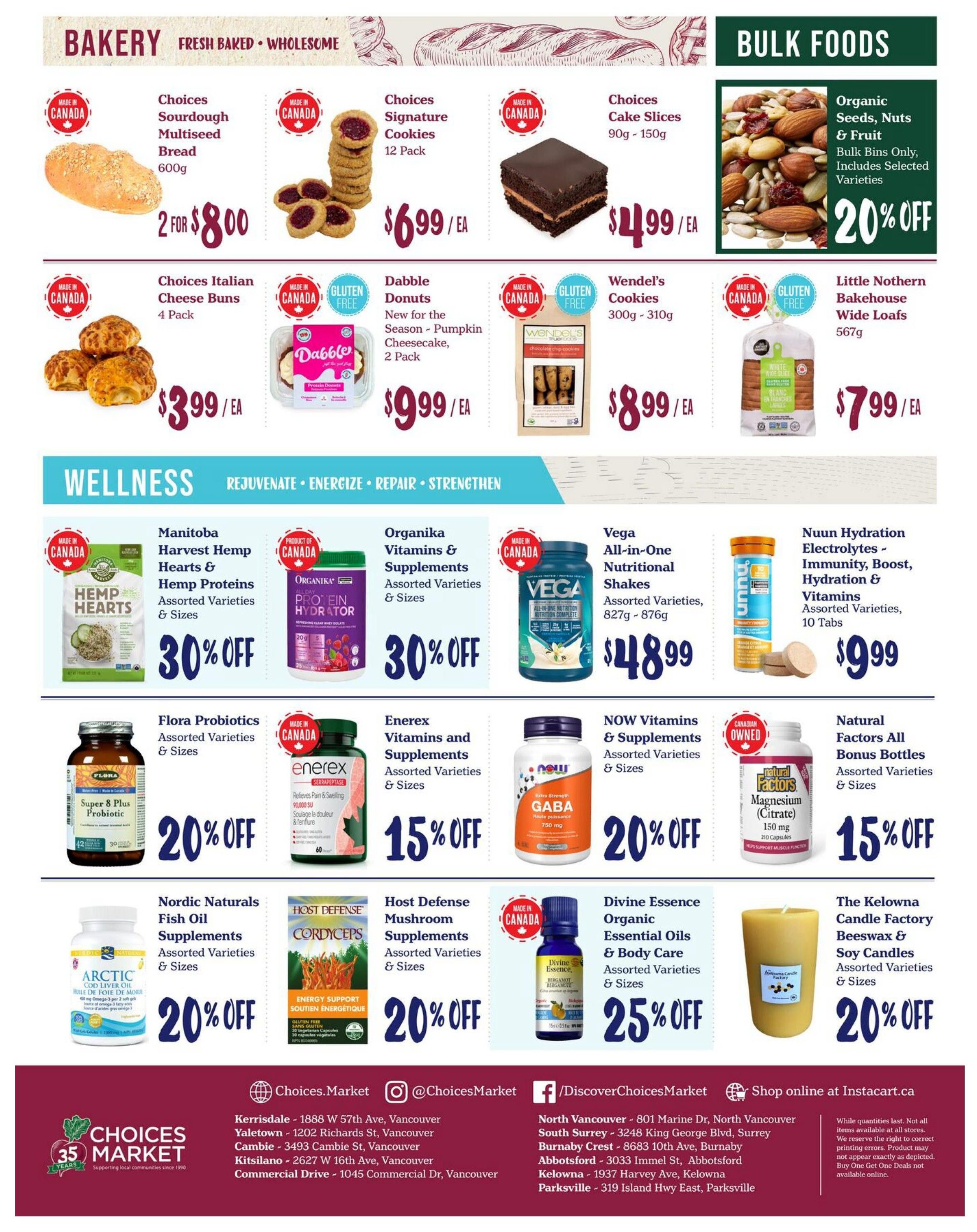 Choices Market Flyer September 17 to 23