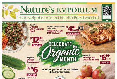 Nature's Emporium Flyer September 17 to 30