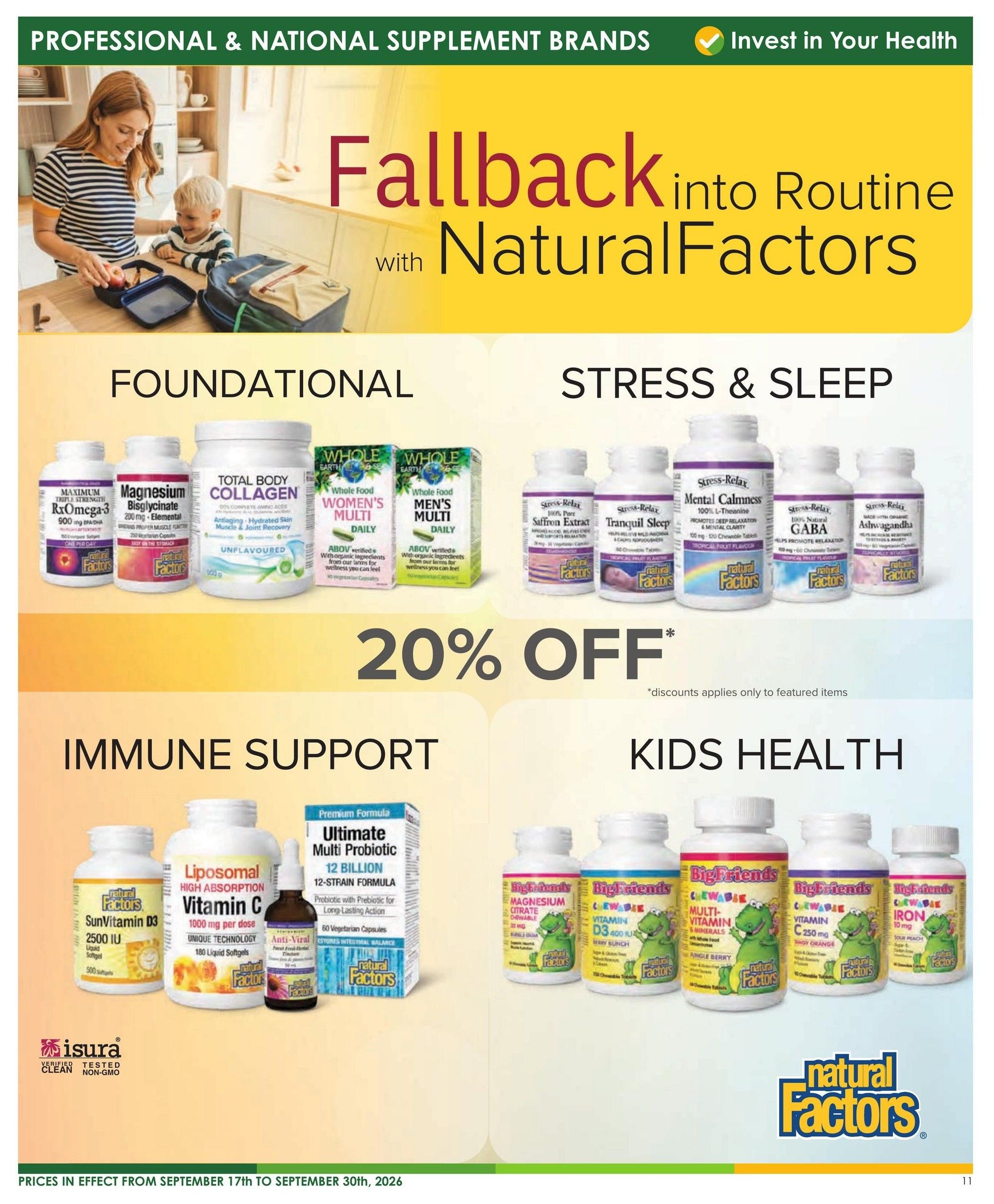 Nature's Emporium Flyer September 17 to 30