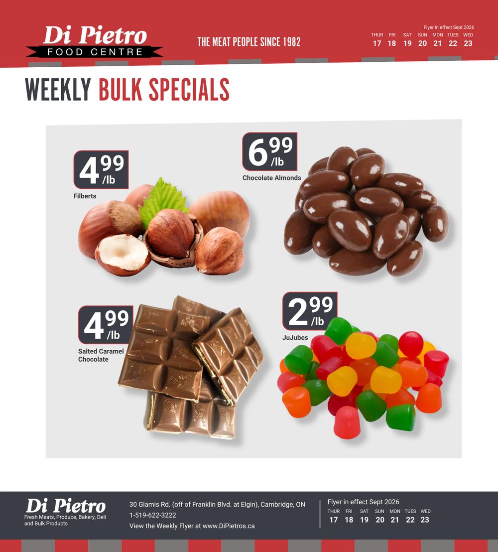 Di Pietro Food Centre Flyer September 17 to 23