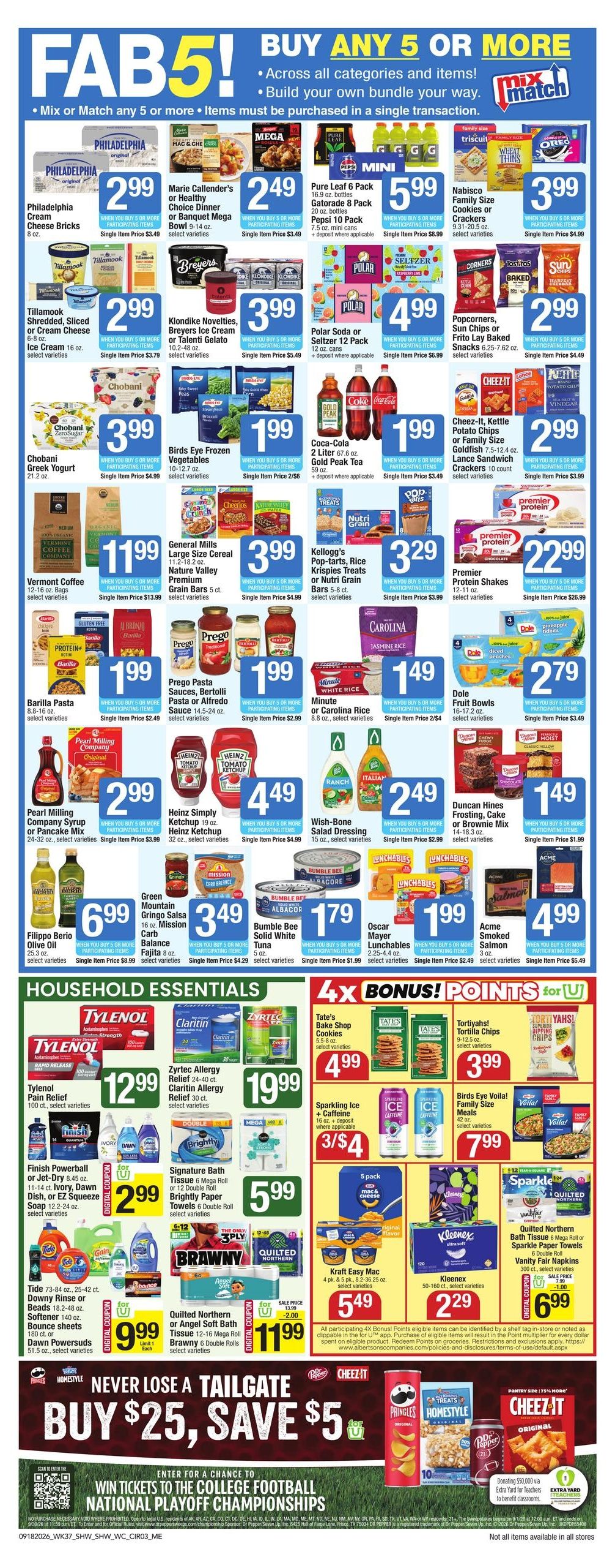Shaw's (Augusta Area, ME) Weekly Ad September 18 - 24, 2026