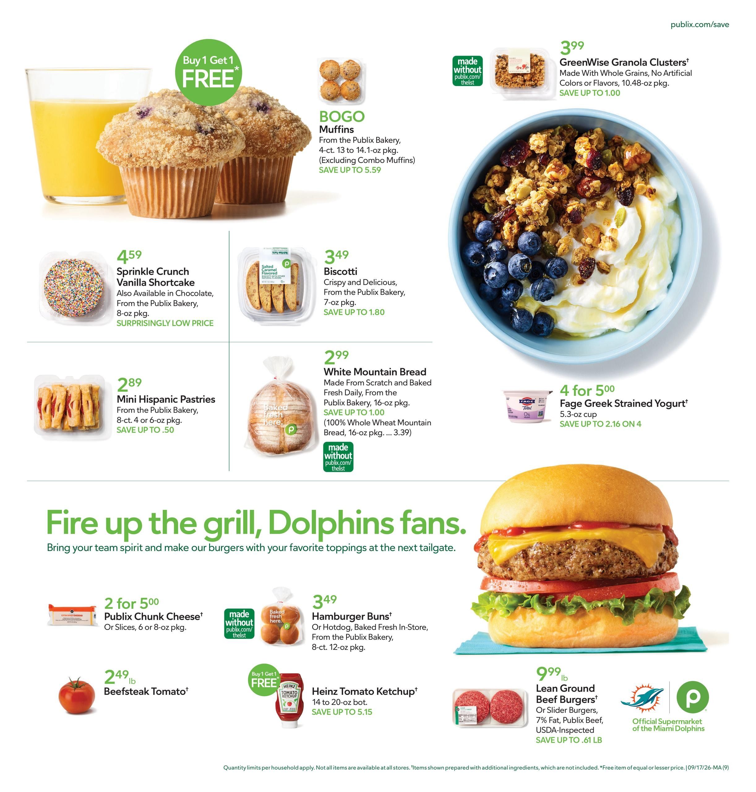 Publix (Boca Raton Area, FL) Weekly Ad September 17 - 23, 2026