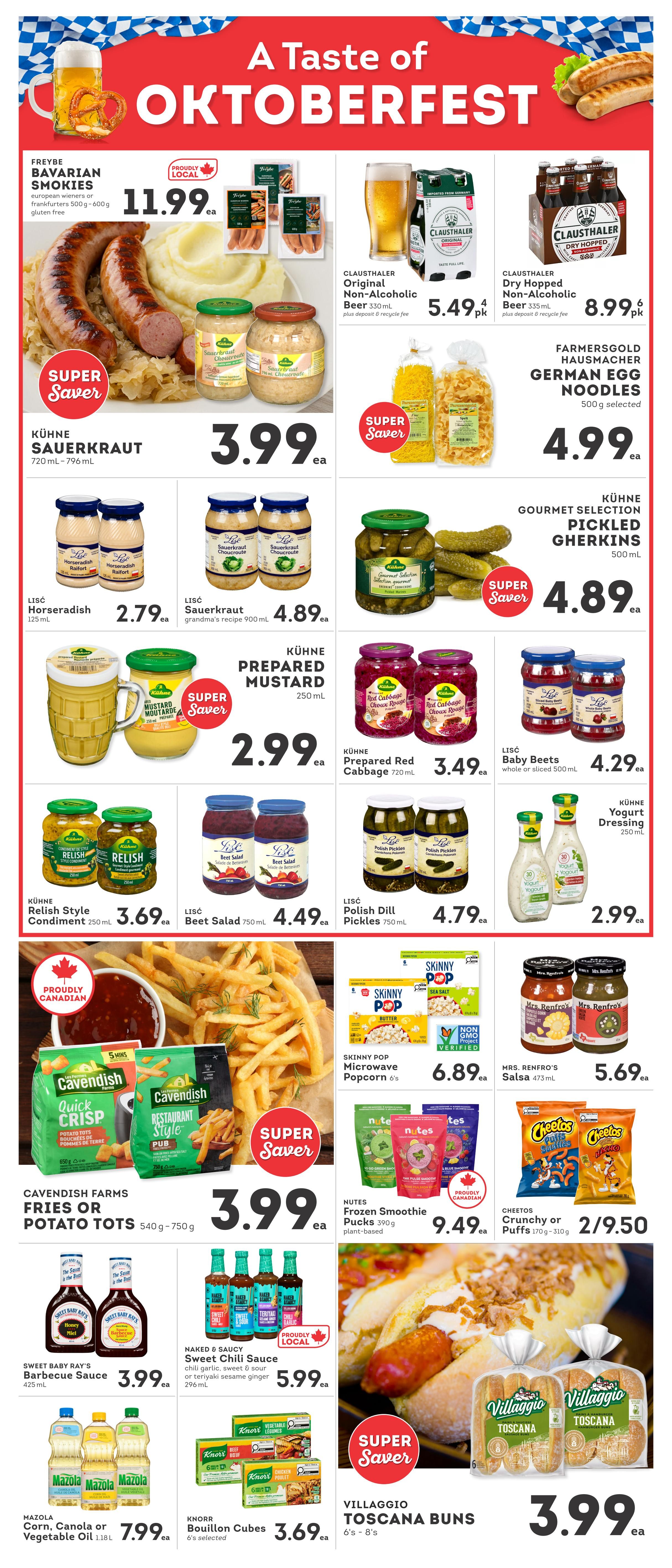 IGA Stores of BC Flyer September 18 to 24