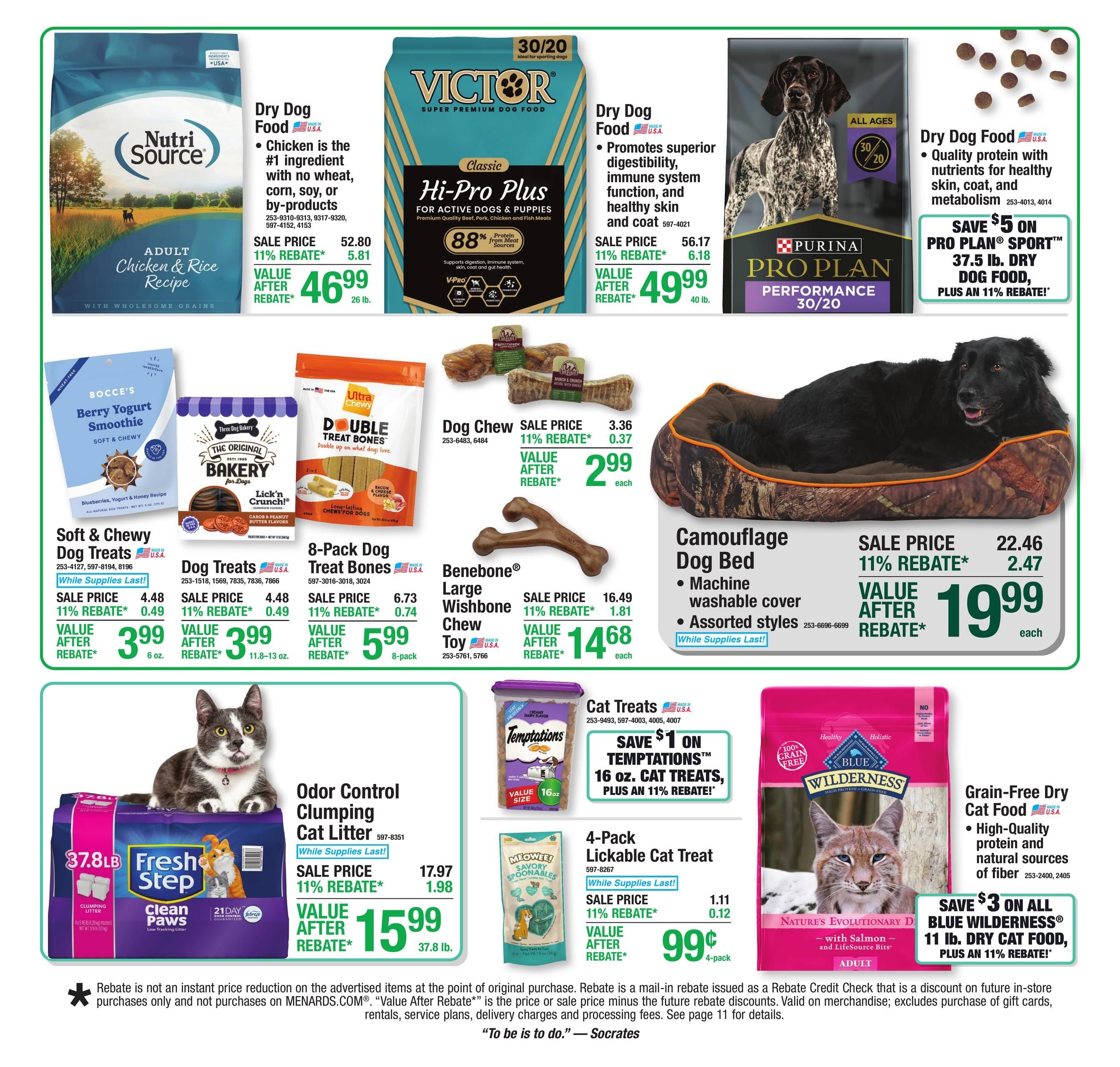 Menards (Carmel Area, IN) 11% Rebate Sale Weekly Ad September 17 - 27, 2026