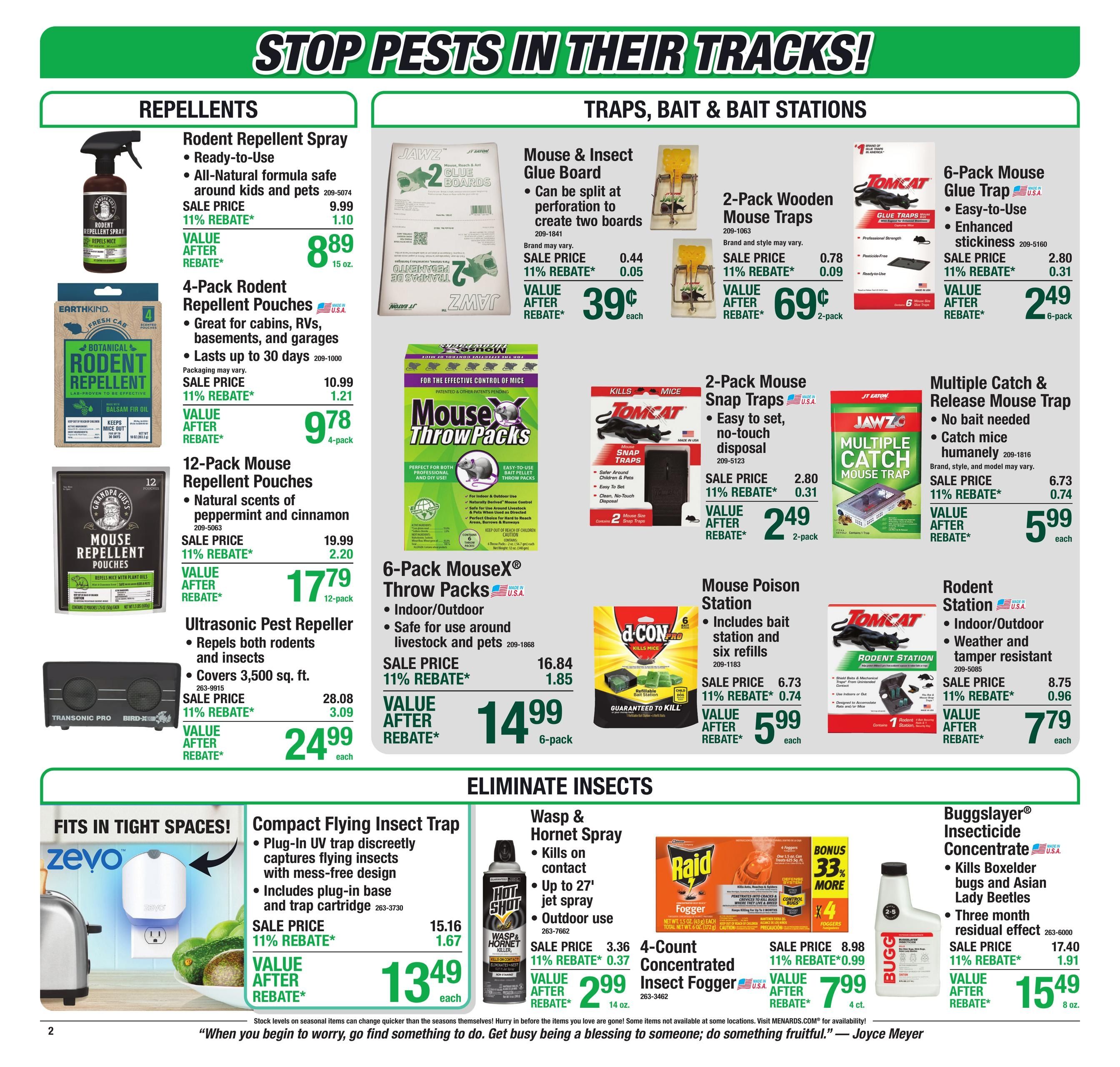 Menards (Carmel Area, IN) 11% Rebate Sale Weekly Ad September 17 - 27, 2026