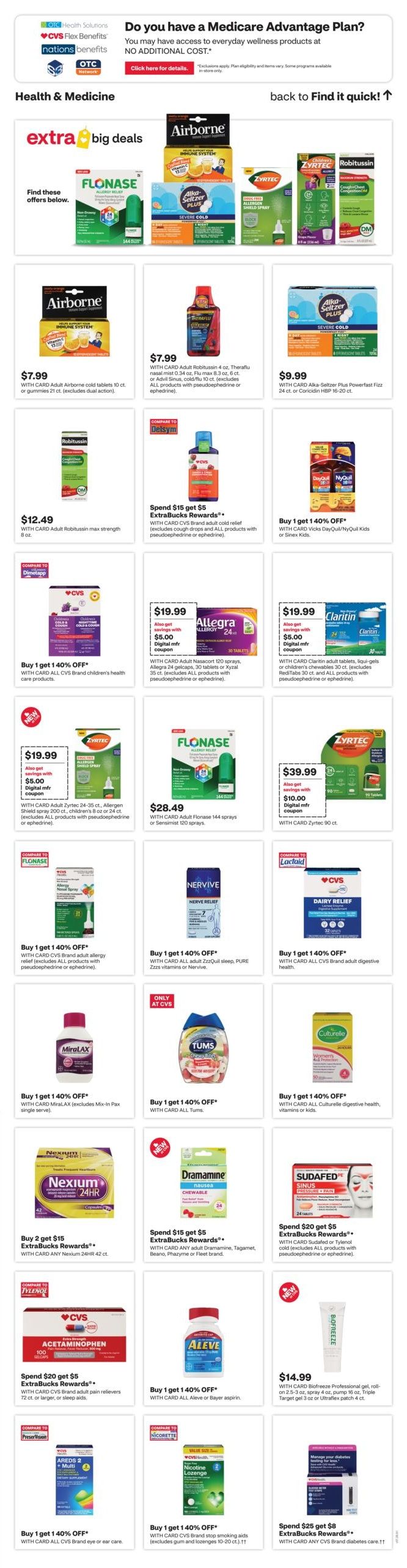 CVS Pharmacy (Boardman Area, OR) Weekly Ad September 20 - 26, 2026