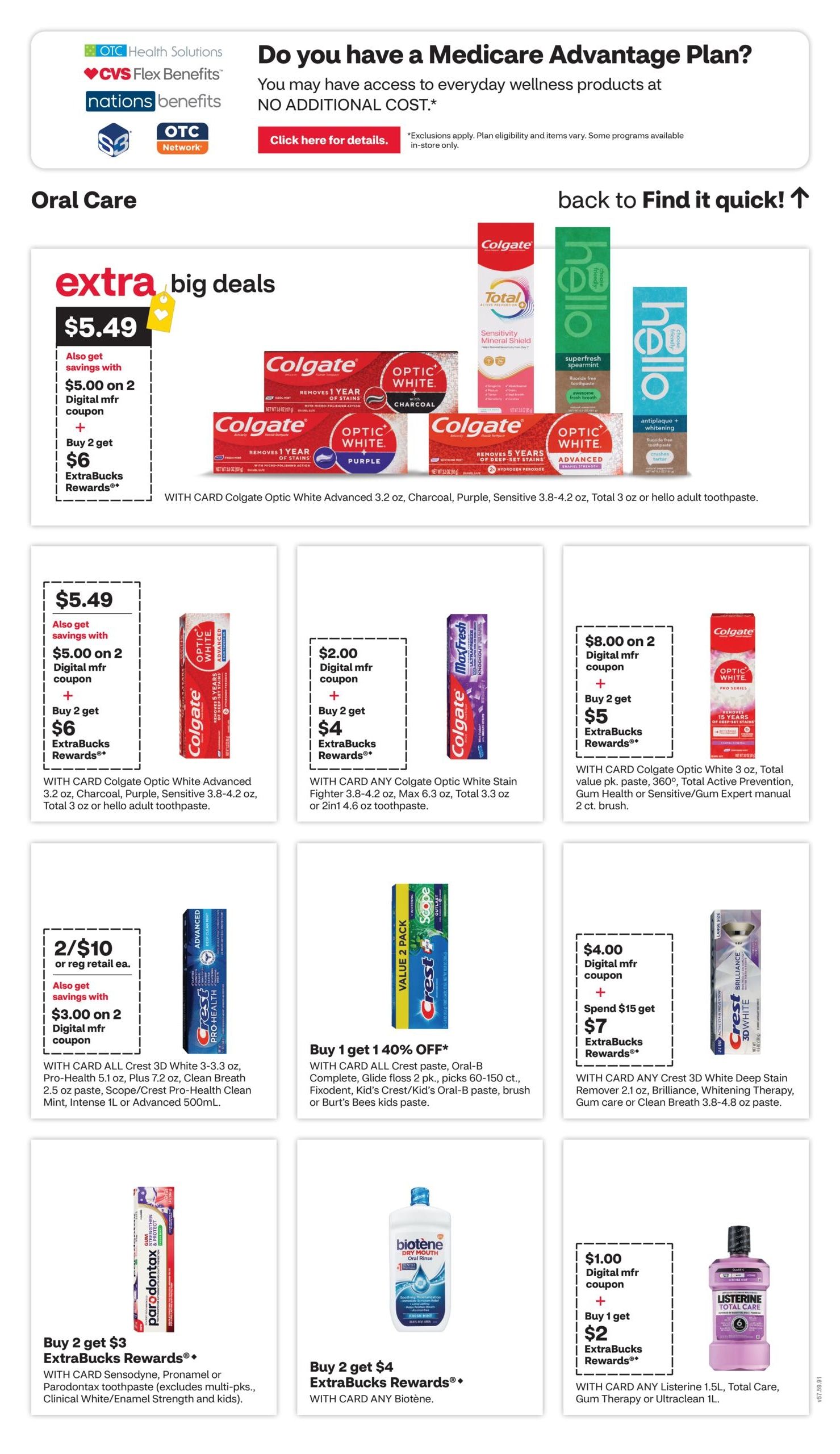 CVS Pharmacy (Aurora Area, IL) Weekly Ad September 20 - 27, 2026